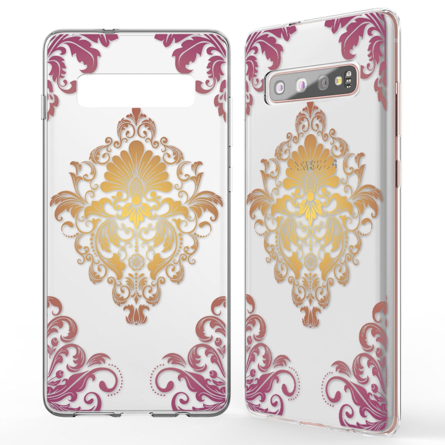 NALIA Hülle für Samsung Galaxy S10 Plus, Motiv Handyhülle Silikon Case Cover
