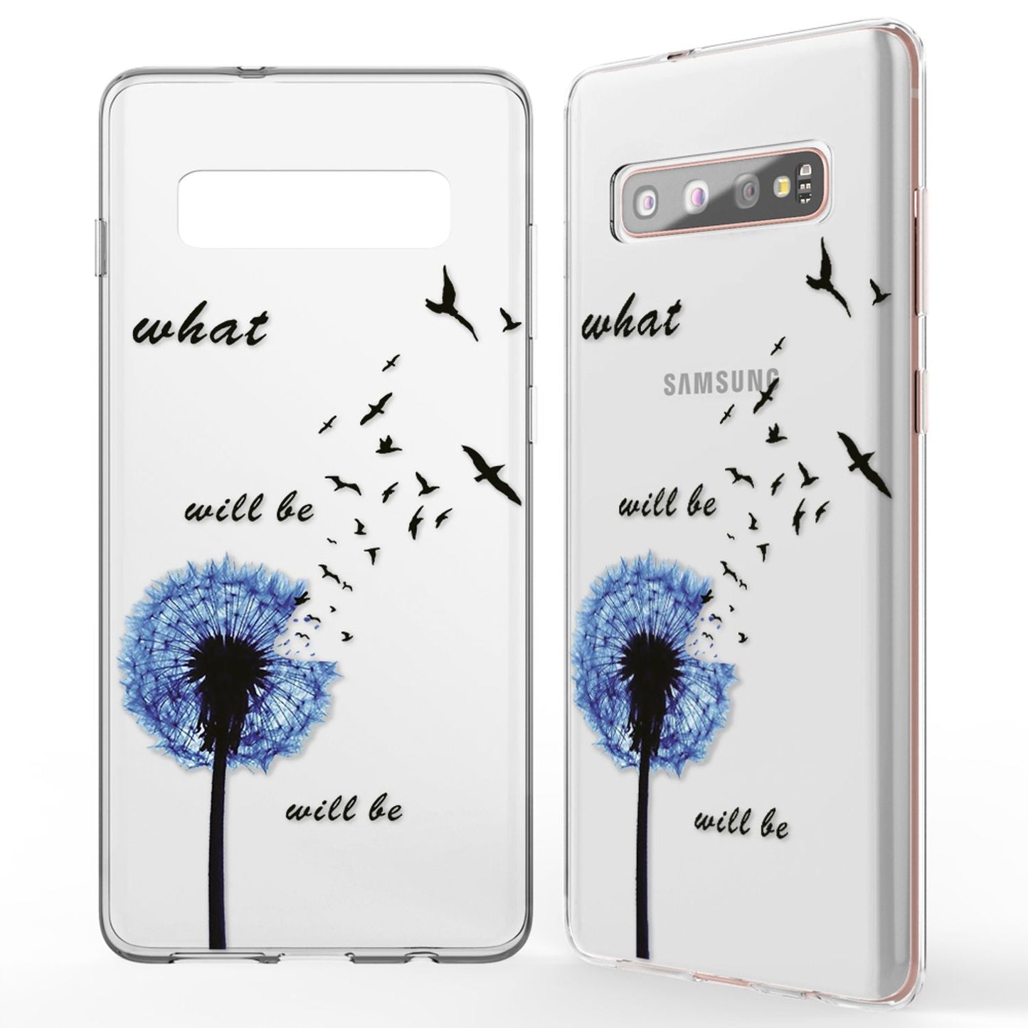 NALIA Hülle für Samsung Galaxy S10 Plus, Motiv Handyhülle Silikon Case Cover