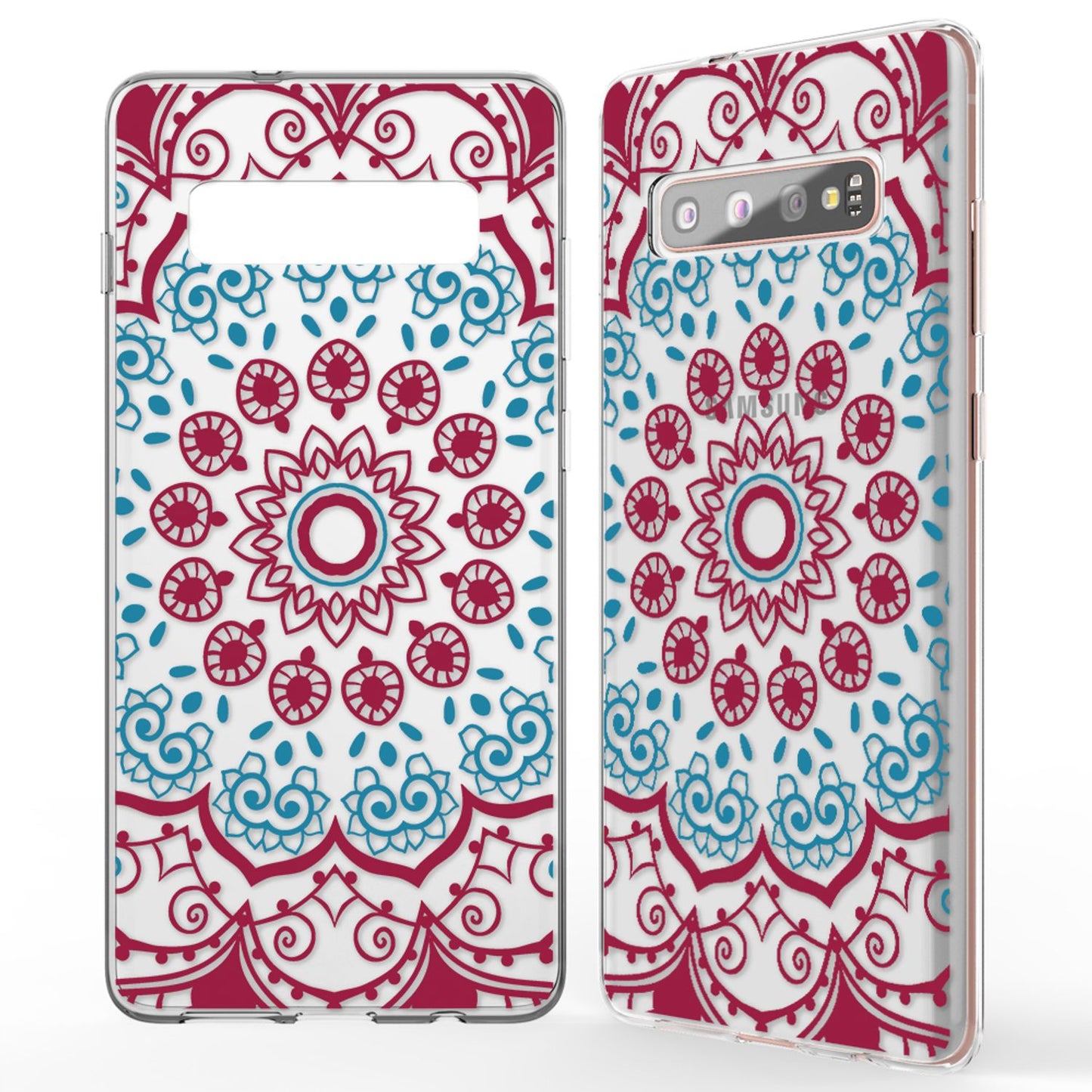 NALIA Hülle für Samsung Galaxy S10 Plus, Motiv Handyhülle Silikon Case Cover