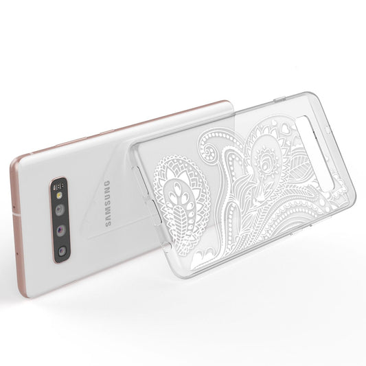 NALIA Hülle für Samsung Galaxy S10 Plus, Motiv Handyhülle Silikon Case Cover