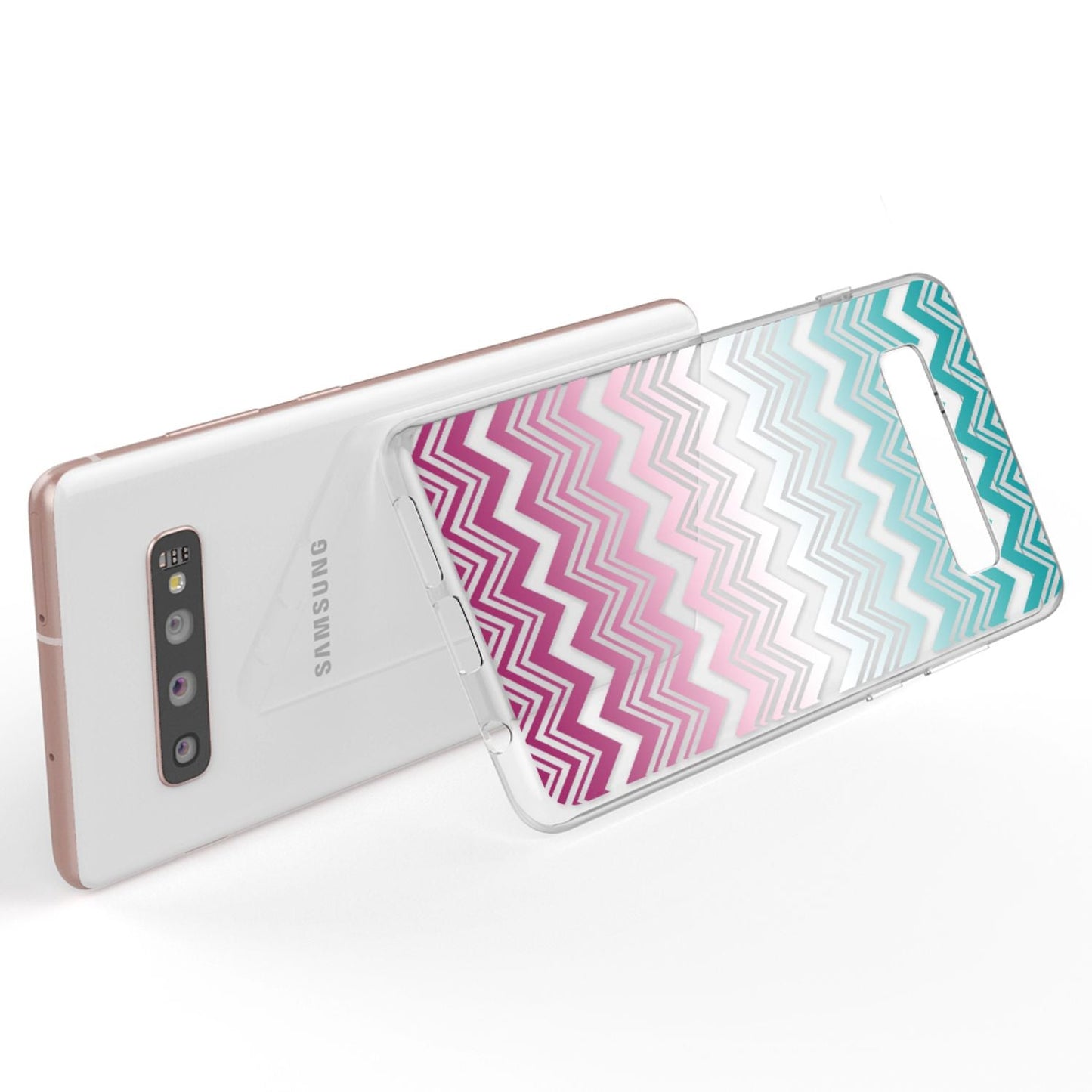 NALIA Hülle für Samsung Galaxy S10 Plus, Motiv Handyhülle Silikon Case Cover