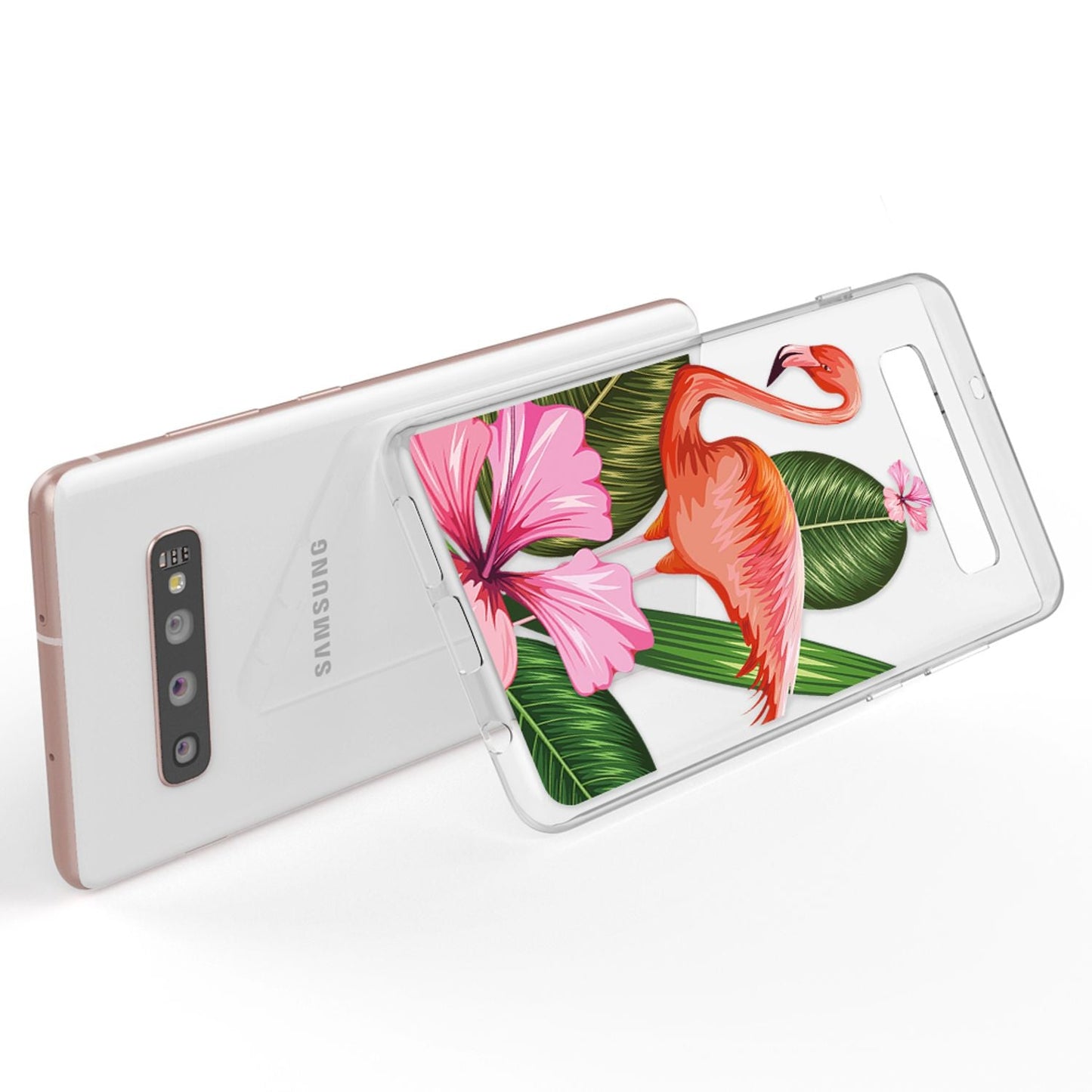 NALIA Hülle für Samsung Galaxy S10 Plus, Motiv Handyhülle Silikon Case Cover