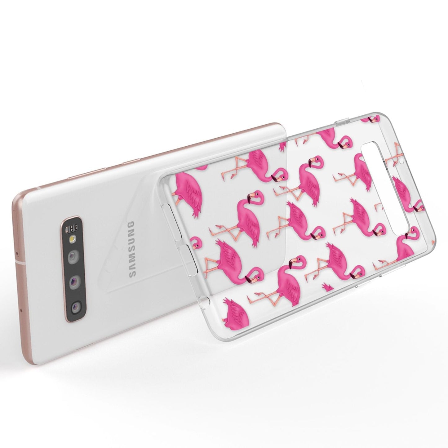 NALIA Hülle für Samsung Galaxy S10 Plus, Motiv Handyhülle Silikon Case Cover