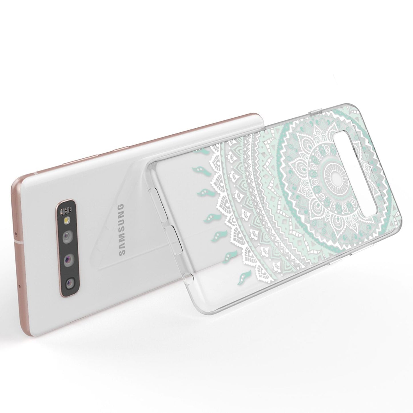 NALIA Hülle für Samsung Galaxy S10 Plus, Motiv Handyhülle Silikon Case Cover