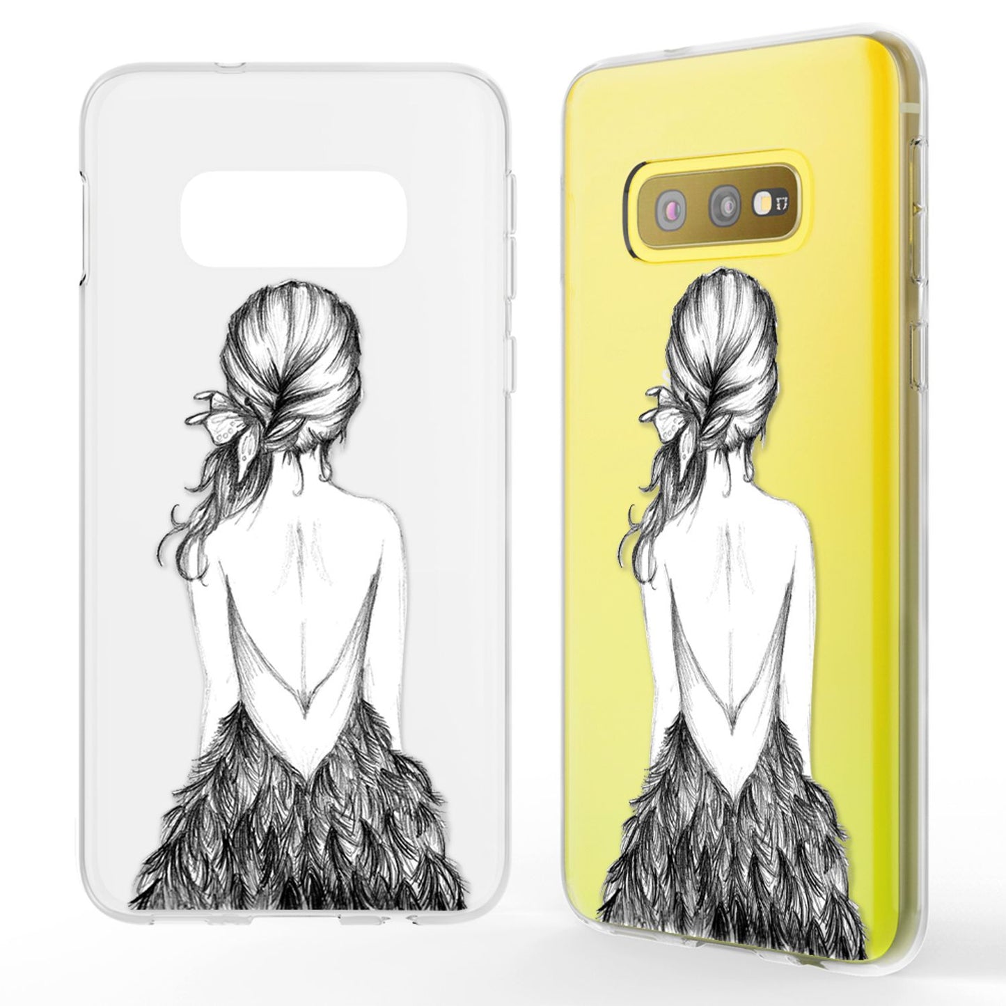 NALIA Hülle Silikon Case - Dünn Transparent Kompatibel Galaxy S10e