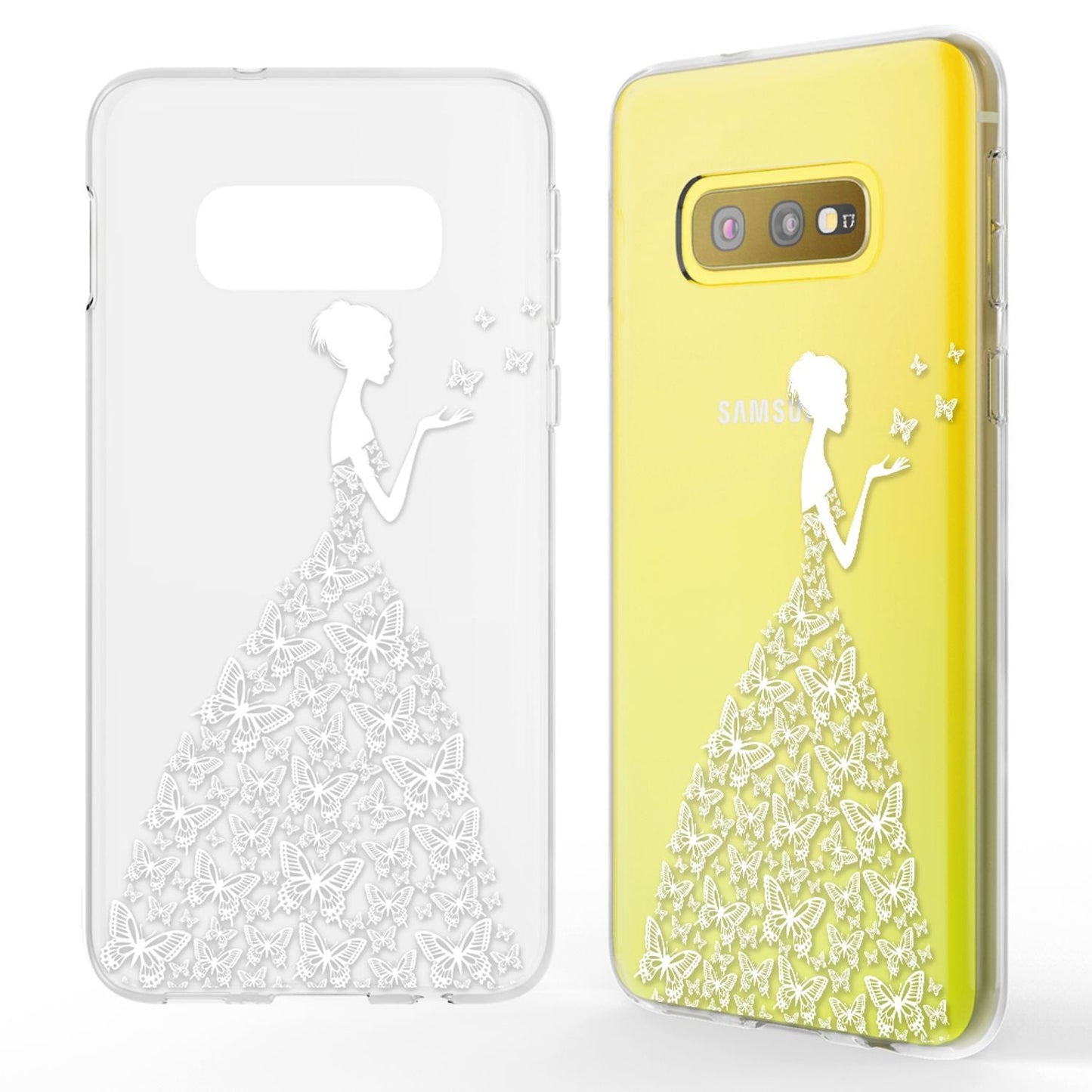 NALIA Hülle Silikon Case - Dünn Transparent Kompatibel Galaxy S10e