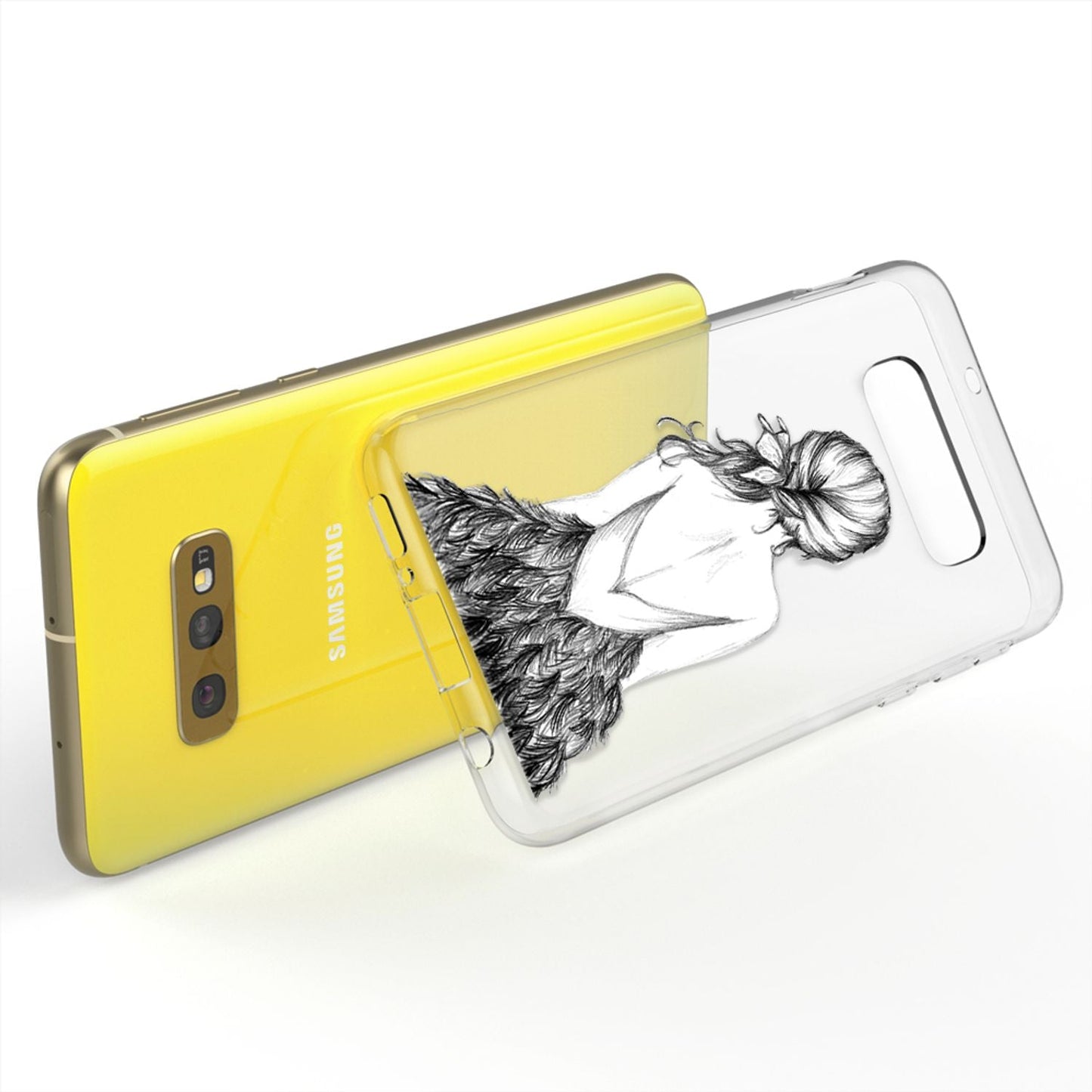 NALIA Hülle Silikon Case - Dünn Transparent Kompatibel Galaxy S10e