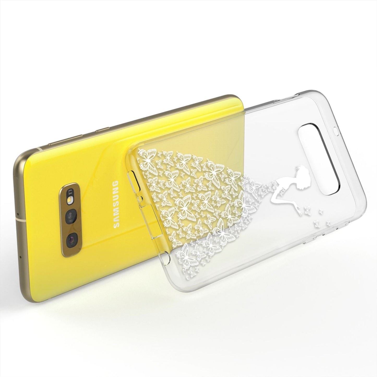 NALIA Hülle Silikon Case - Dünn Transparent Kompatibel Galaxy S10e