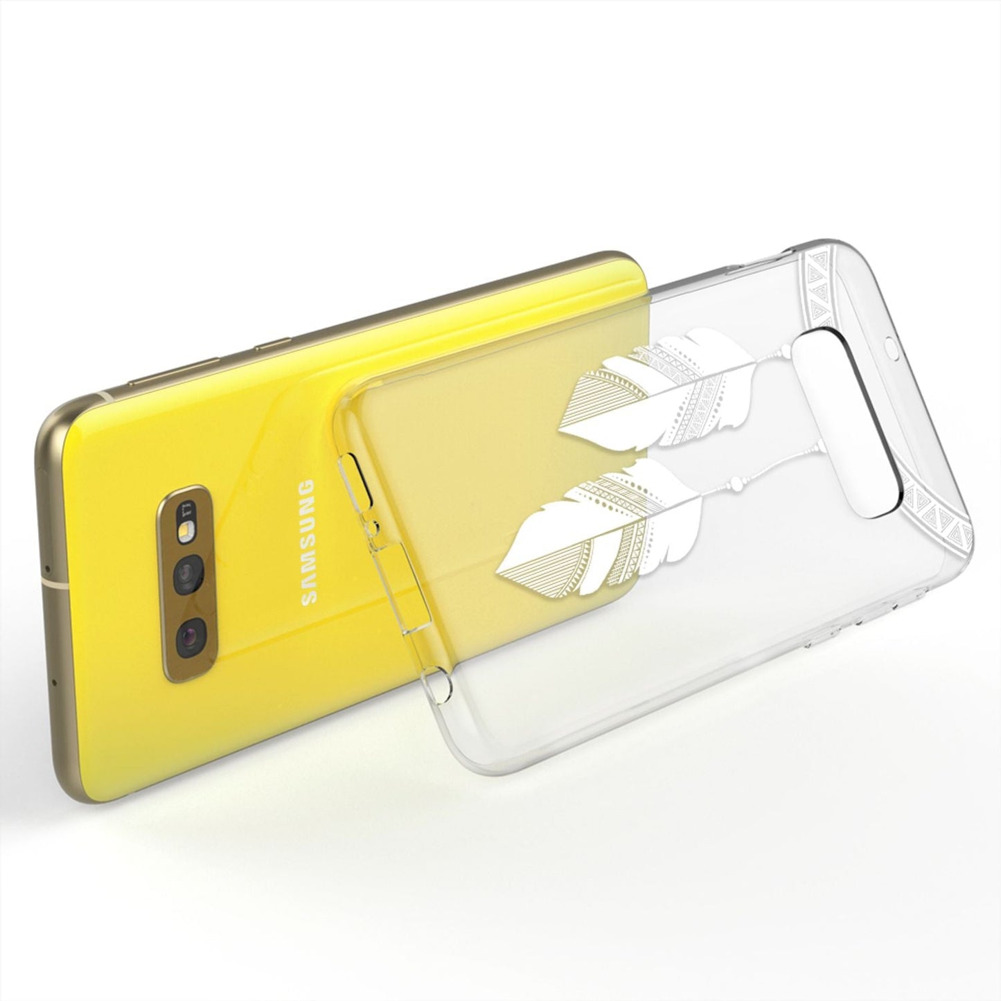 NALIA Hülle Silikon Case - Dünn Transparent Kompatibel Galaxy S10e