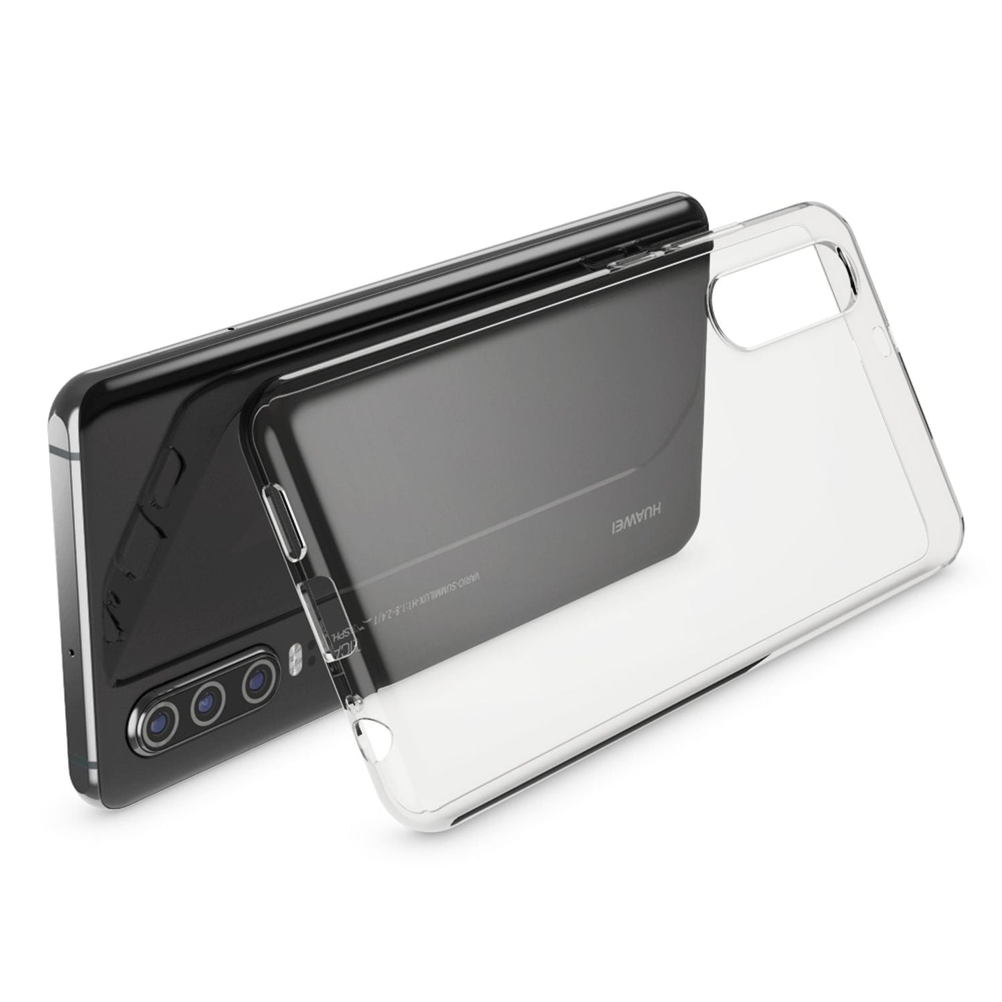 NALIA Huawei P30 AirFlex Hülle - Transparente Dünne Silikon Schutzhülle Passgenau Ultra Klar 0,3 mm