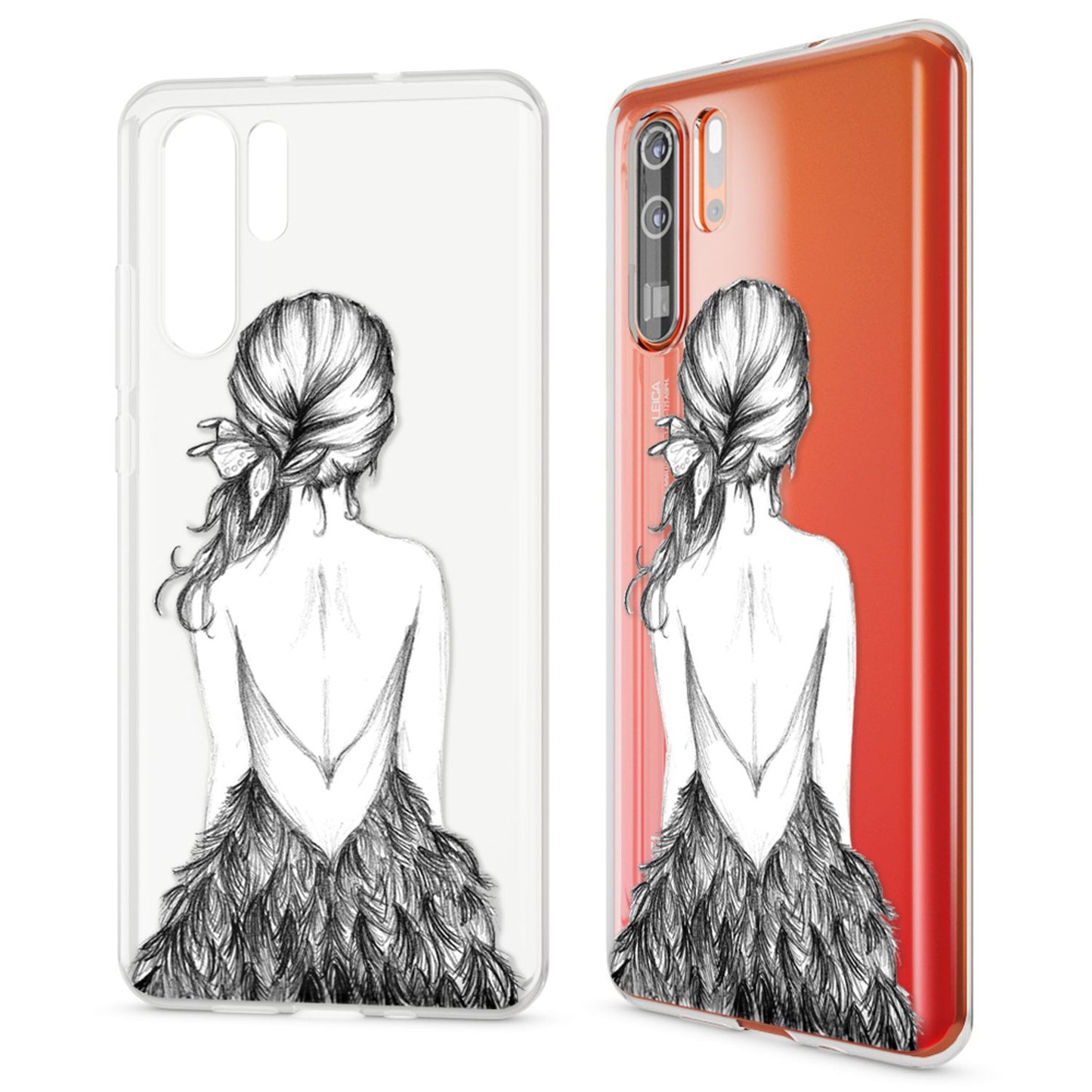 NALIA Huawei P30 Pro Hülle Ultra-Slim Silikon Case - Dünn Transparent Kristallklar
