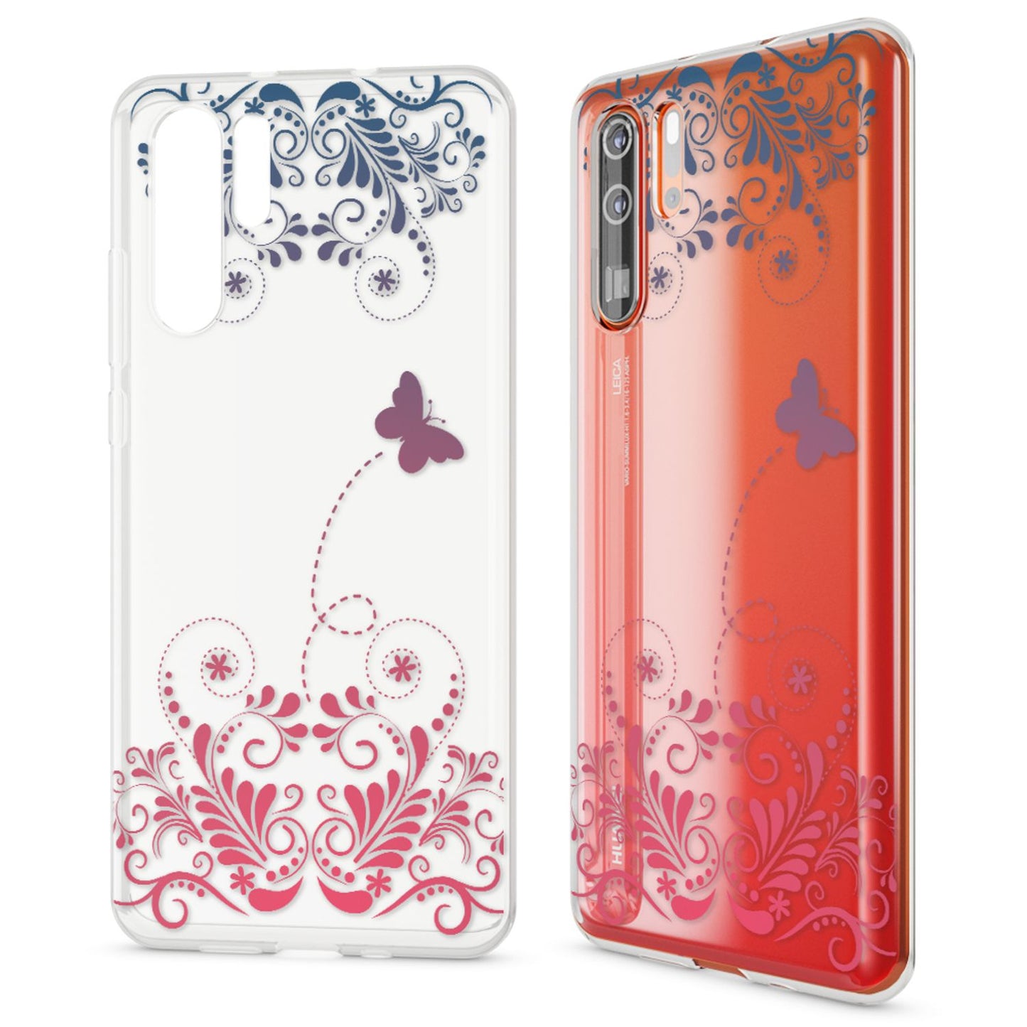NALIA Huawei P30 Pro Hülle Ultra-Slim Silikon Case - Dünn Transparent Kristallklar