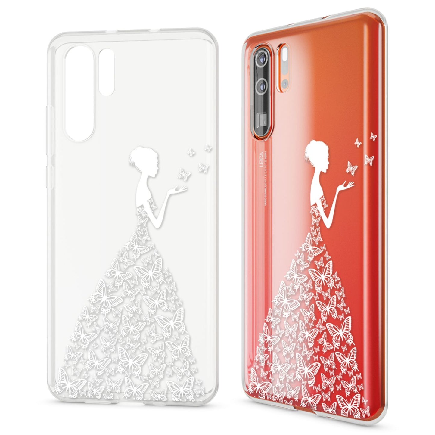 NALIA Huawei P30 Pro Hülle Ultra-Slim Silikon Case - Dünn Transparent Kristallklar