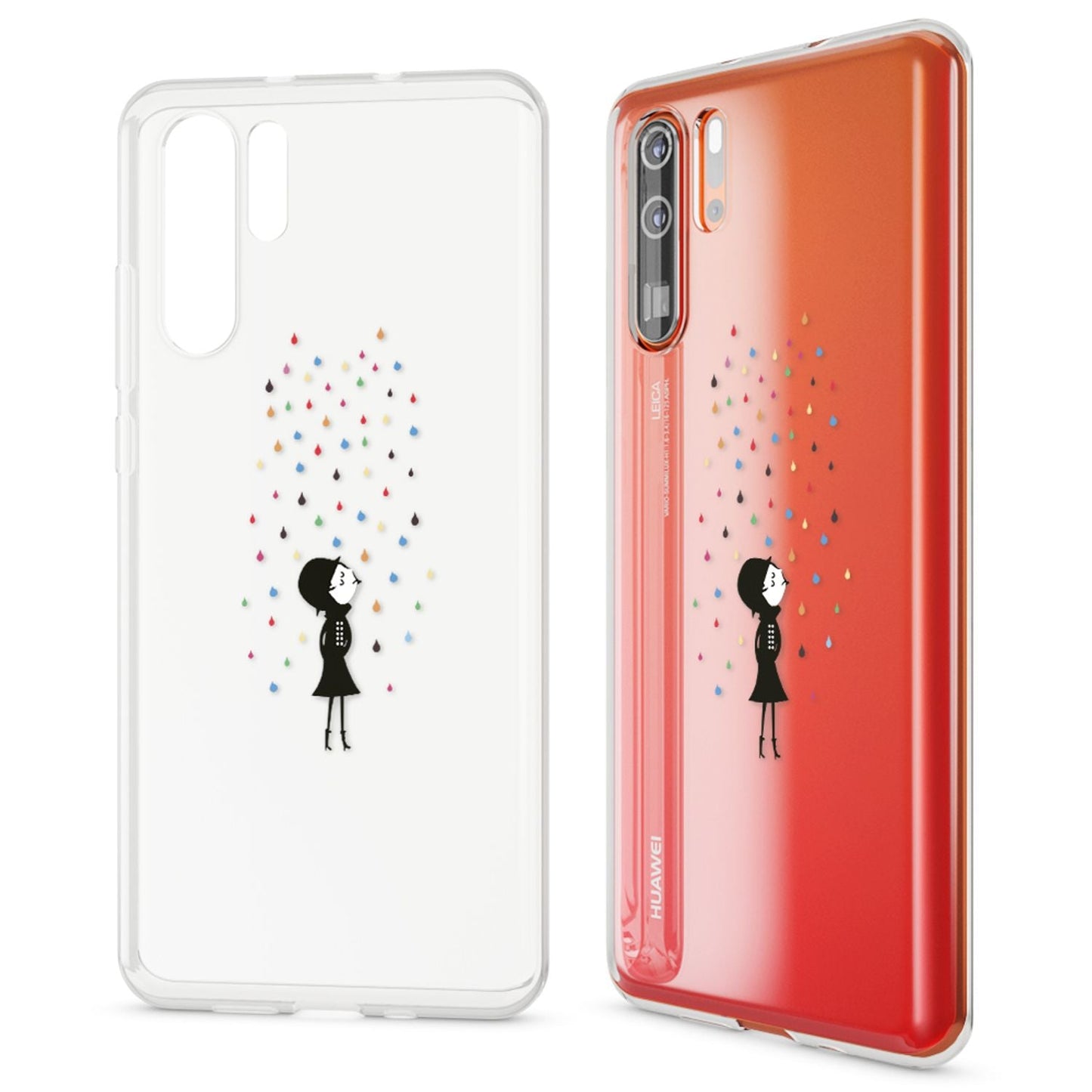 NALIA Huawei P30 Pro Hülle Ultra-Slim Silikon Case - Dünn Transparent Kristallklar