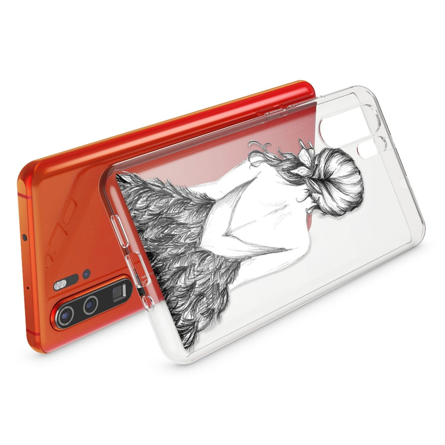 NALIA Huawei P30 Pro Hülle Ultra-Slim Silikon Case - Dünn Transparent Kristallklar