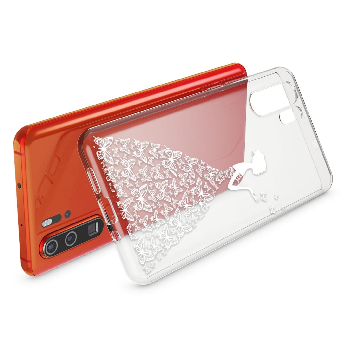 NALIA Huawei P30 Pro Hülle Ultra-Slim Silikon Case - Dünn Transparent Kristallklar