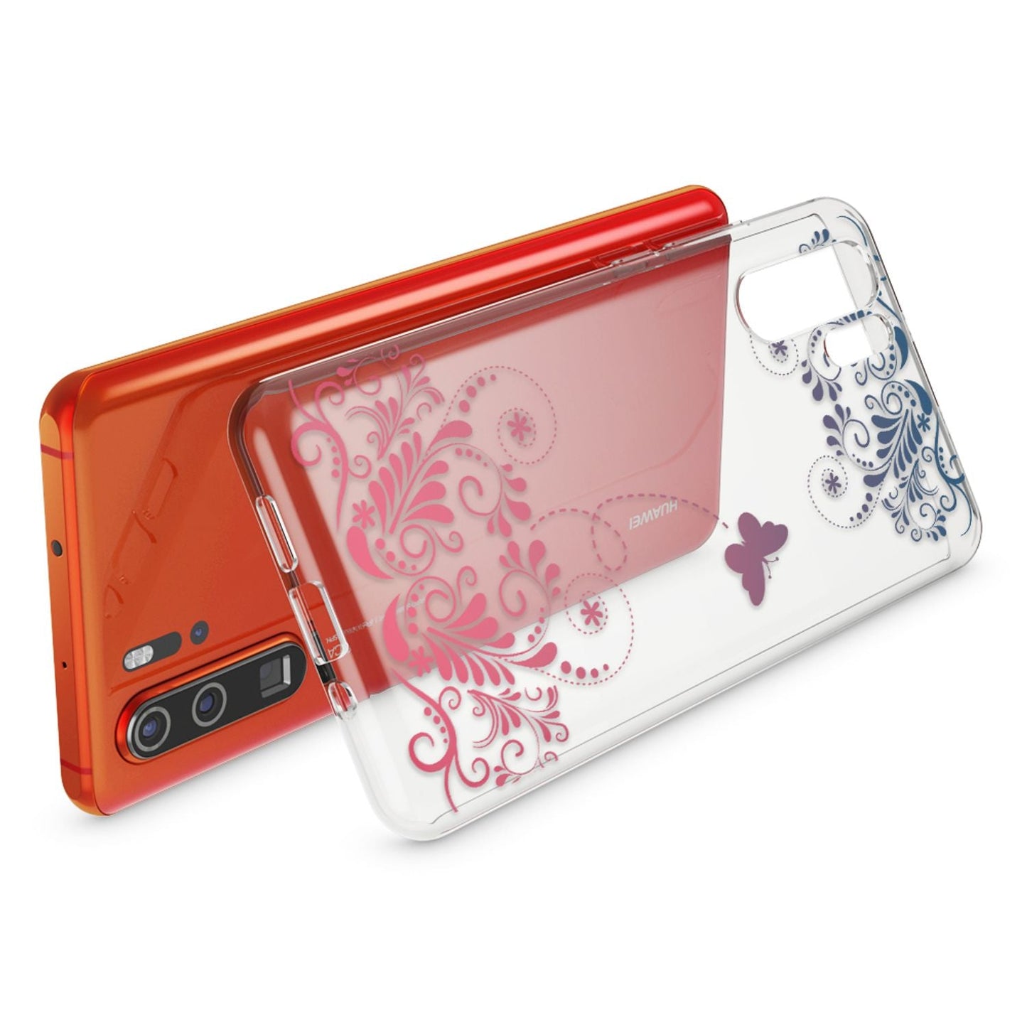 NALIA Huawei P30 Pro Hülle Ultra-Slim Silikon Case - Dünn Transparent Kristallklar