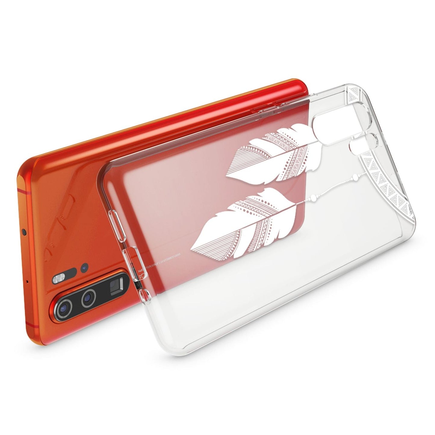 NALIA Huawei P30 Pro Hülle Ultra-Slim Silikon Case - Dünn Transparent Kristallklar