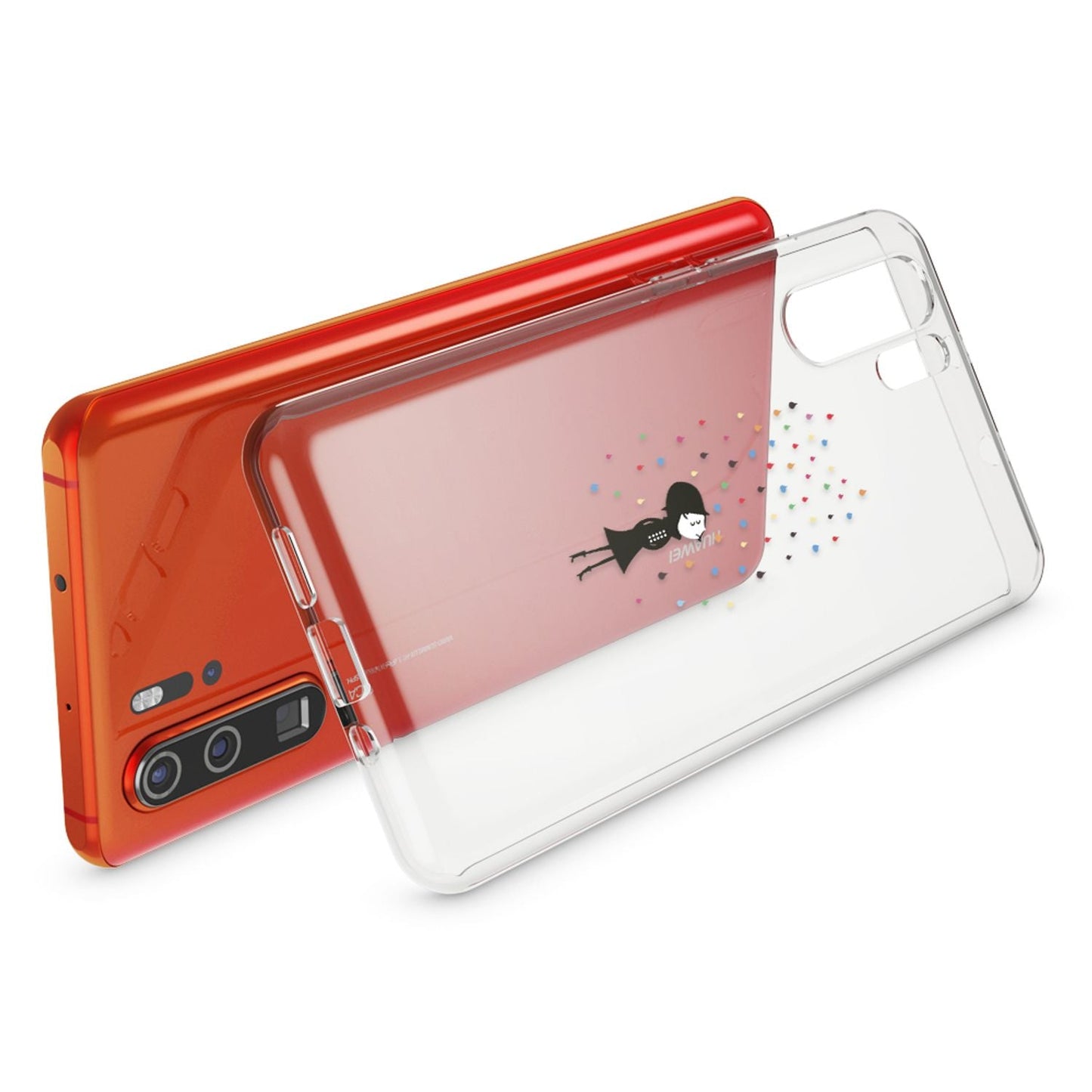 NALIA Huawei P30 Pro Hülle Ultra-Slim Silikon Case - Dünn Transparent Kristallklar