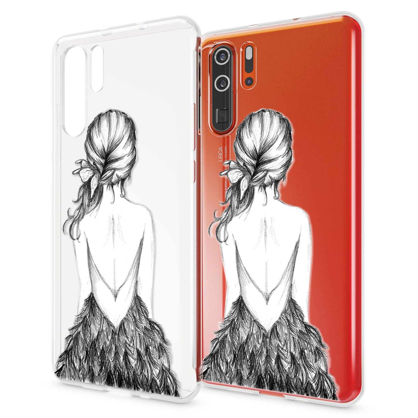 NALIA Huawei P30 Pro Hülle Ultra-Slim Silikon Case - Dünn Transparent Kristallklar
