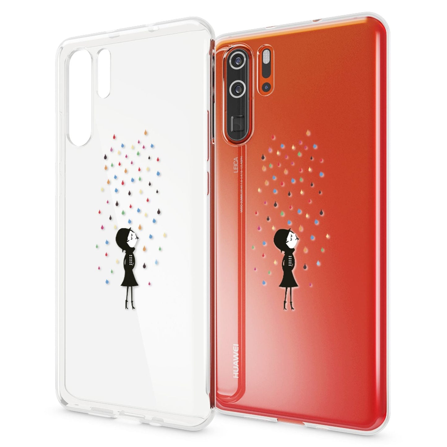NALIA Huawei P30 Pro Hülle Ultra-Slim Silikon Case - Dünn Transparent Kristallklar