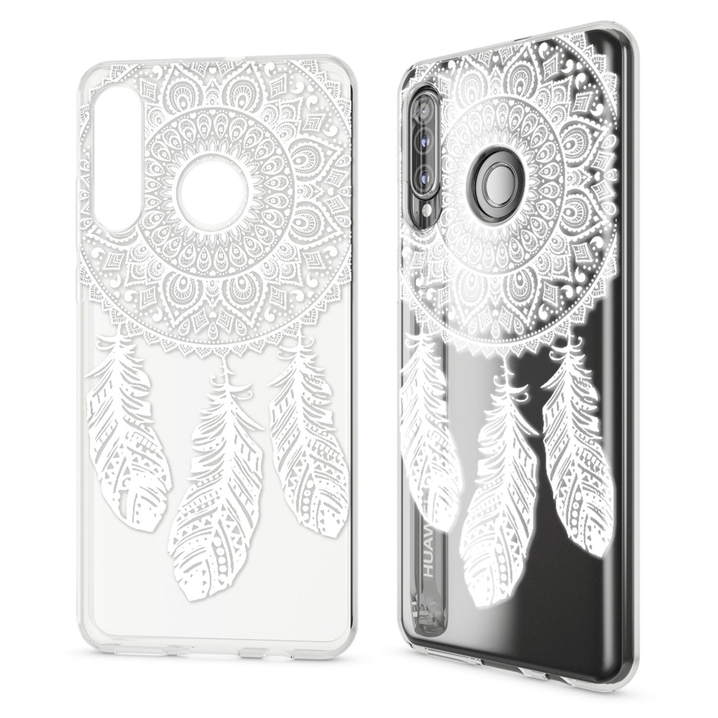 NALIA Huawei P30 Lite Hülle - Ultra-Slim Silikon Case - Dicke 0,3 Millimeter, Passform Huawei P30 Lite