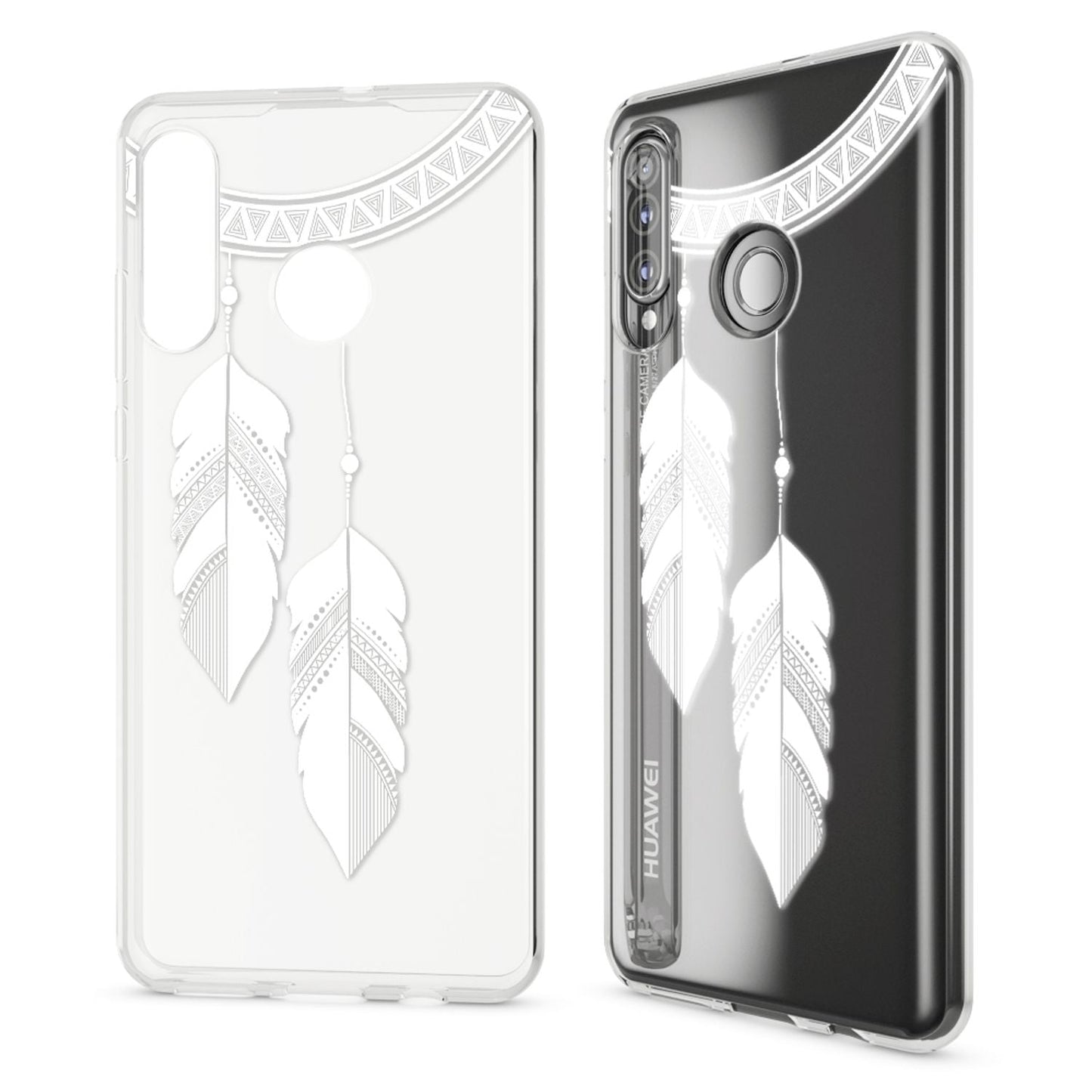 NALIA Huawei P30 Lite Hülle - Ultra-Slim Silikon Case - Dicke 0,3 Millimeter, Passform Huawei P30 Lite