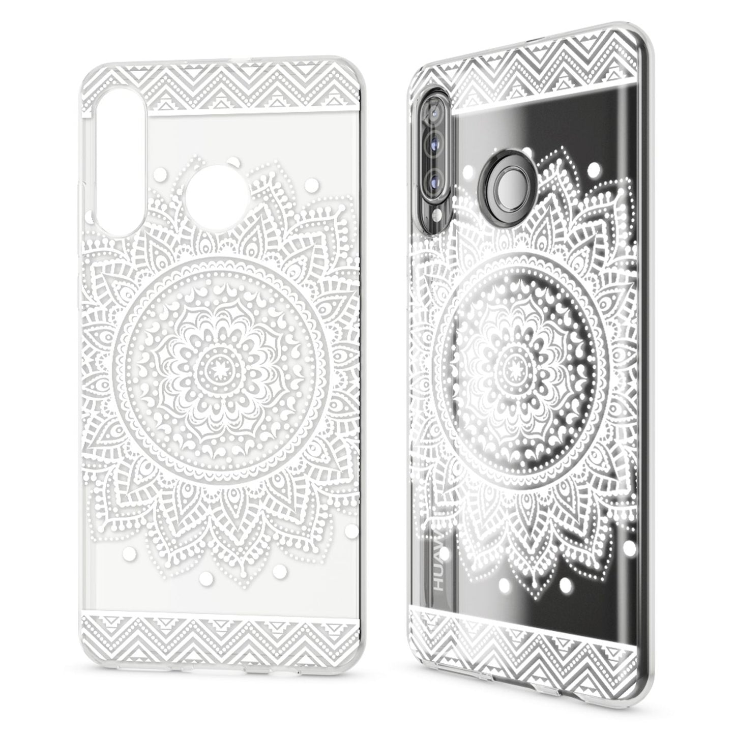 NALIA Huawei P30 Lite Hülle - Ultra-Slim Silikon Case - Dicke 0,3 Millimeter, Passform Huawei P30 Lite