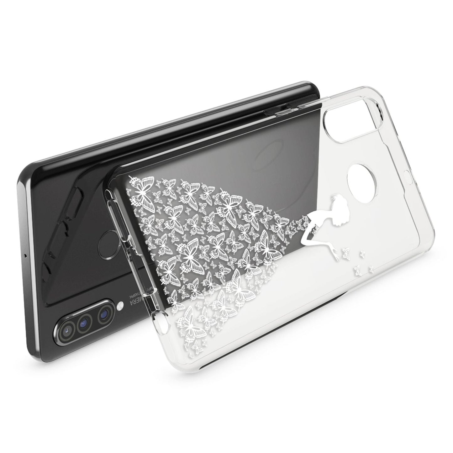 NALIA Huawei P30 Lite Hülle - Ultra-Slim Silikon Case - Dicke 0,3 Millimeter, Passform Huawei P30 Lite