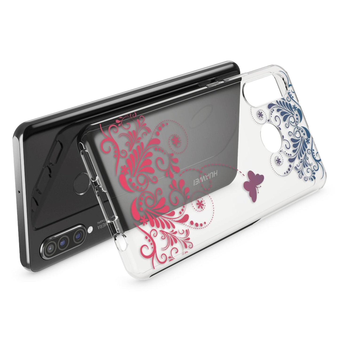 NALIA Huawei P30 Lite Hülle - Ultra-Slim Silikon Case - Dicke 0,3 Millimeter, Passform Huawei P30 Lite