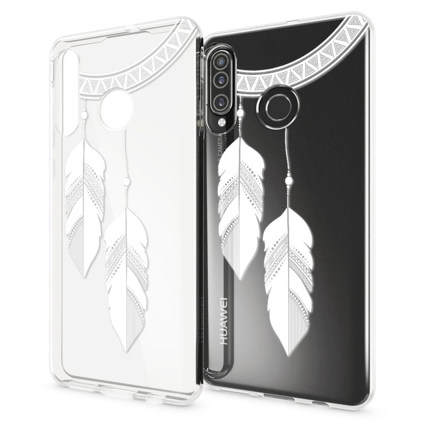 NALIA Huawei P30 Lite Hülle - Ultra-Slim Silikon Case - Dicke 0,3 Millimeter, Passform Huawei P30 Lite