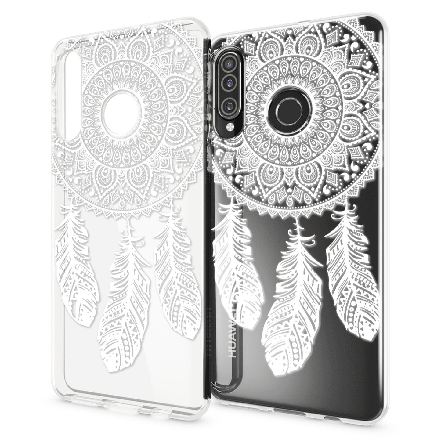 NALIA Huawei P30 Lite Hülle - Ultra-Slim Silikon Case - Dicke 0,3 Millimeter, Passform Huawei P30 Lite