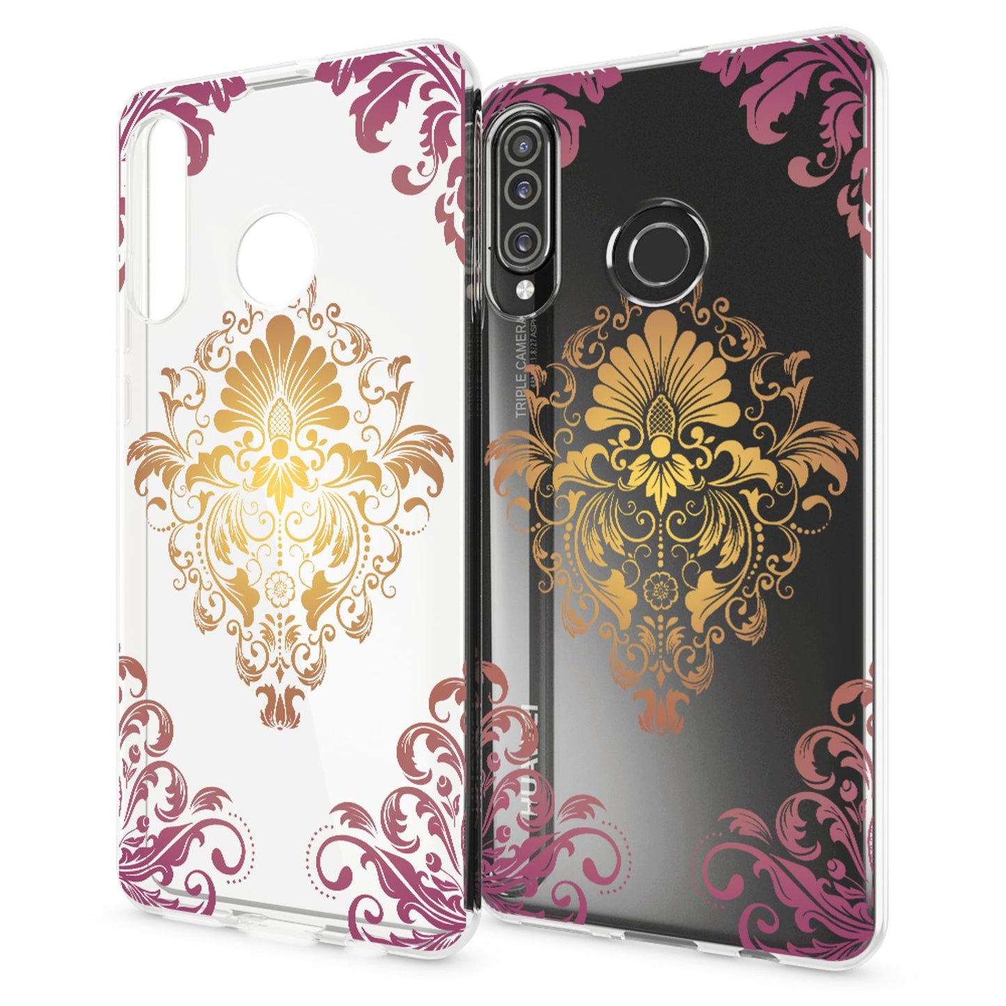 NALIA Huawei P30 Lite Hülle - Ultra-Slim Silikon Case - Dicke 0,3 Millimeter, Passform Huawei P30 Lite