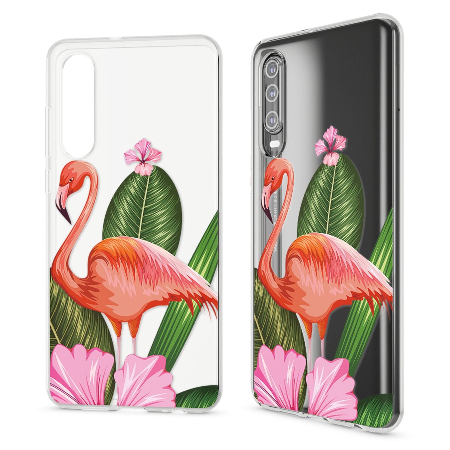 NALIA Hülle für Huawei P30, Motiv Handyhülle Slim Silikon Case Cover Schutzhülle