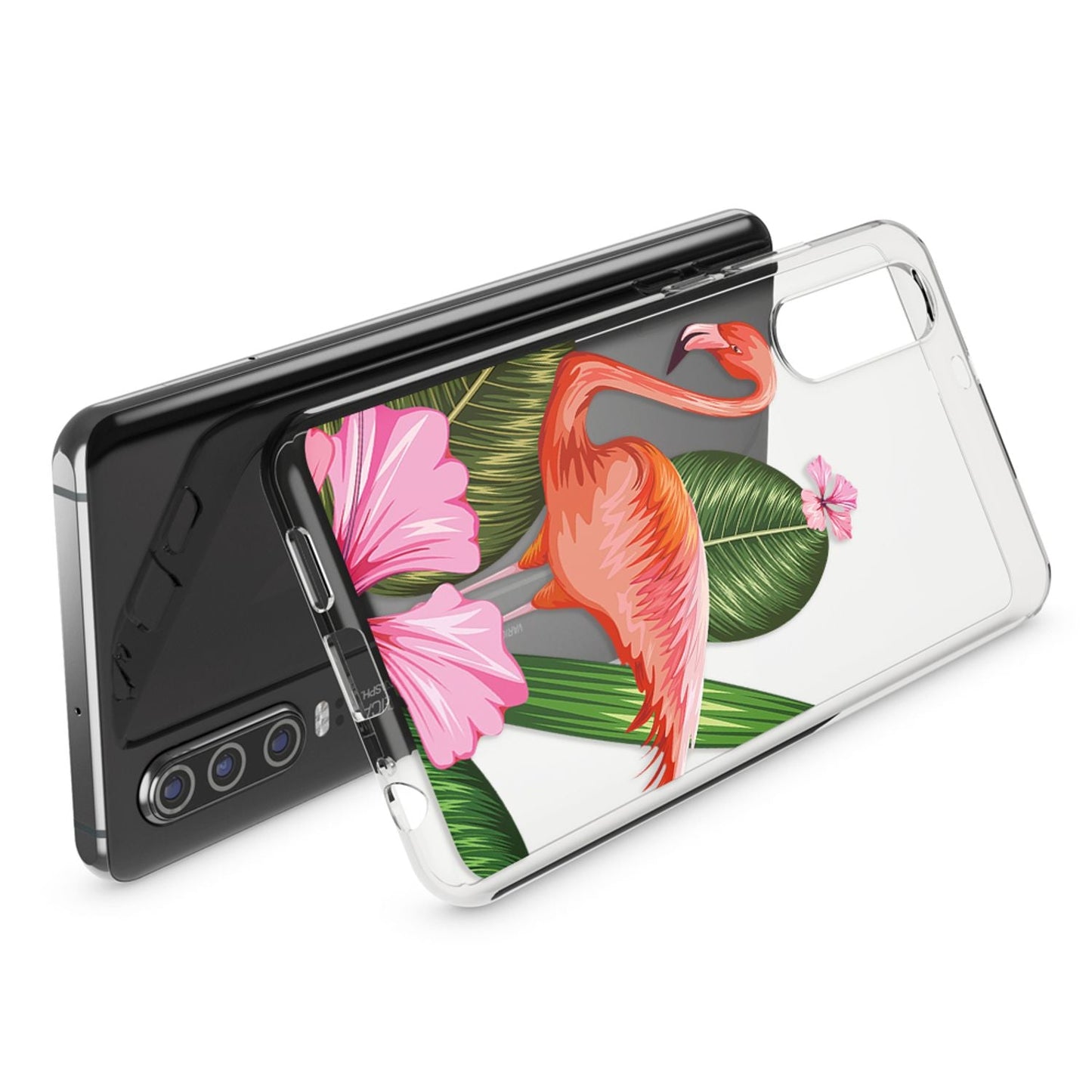 NALIA Hülle für Huawei P30, Motiv Handyhülle Slim Silikon Case Cover Schutzhülle