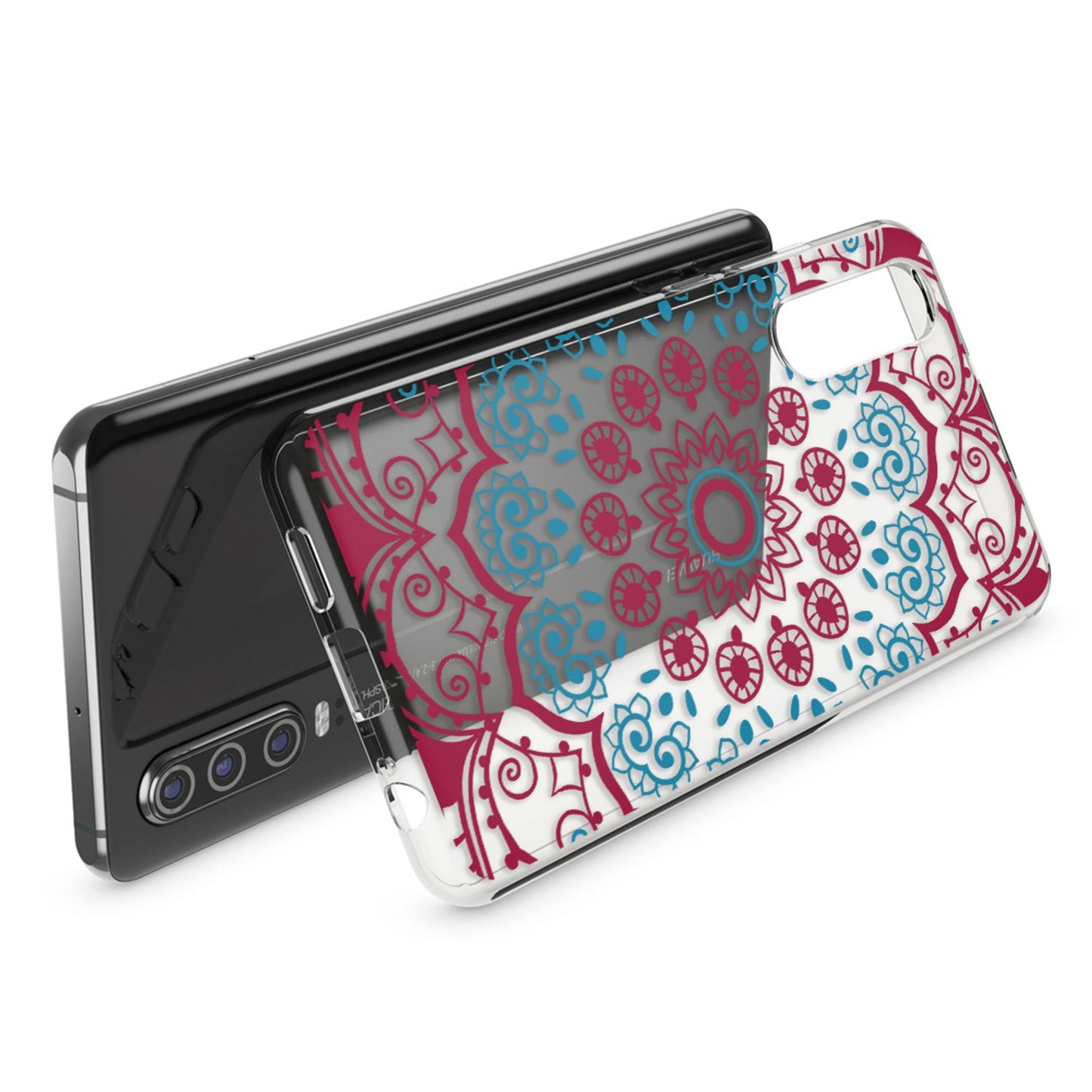 NALIA Hülle für Huawei P30, Motiv Handyhülle Slim Silikon Case Cover Schutzhülle