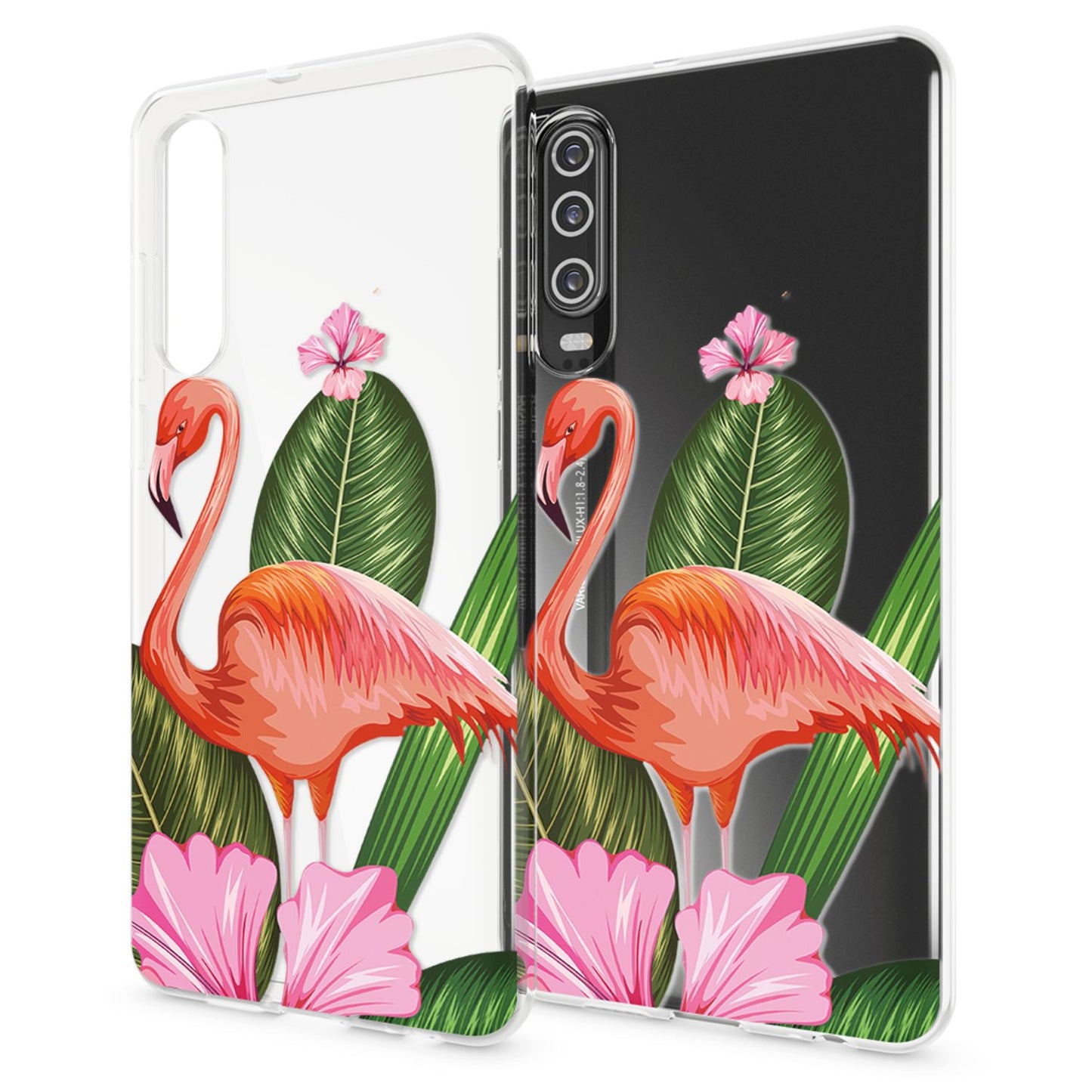 NALIA Hülle für Huawei P30, Motiv Handyhülle Slim Silikon Case Cover Schutzhülle