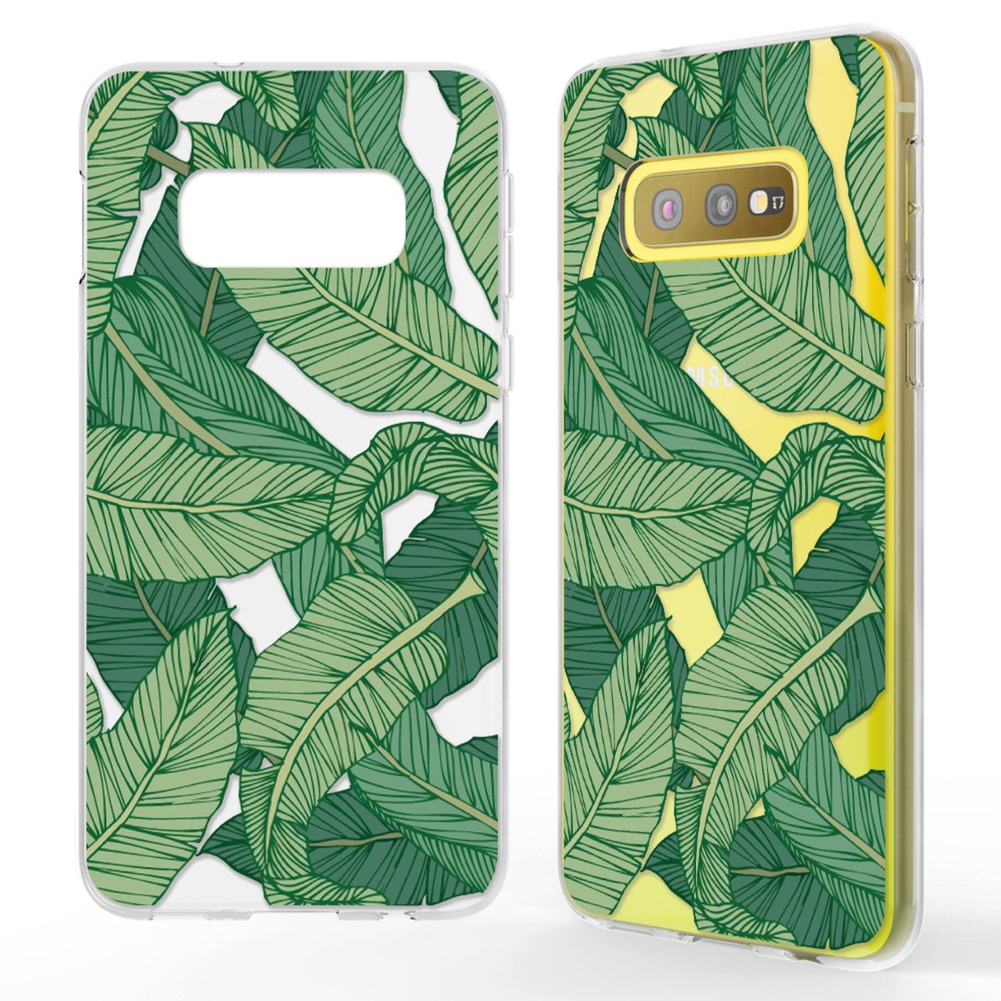 NALIA Galaxy S10e Ultra Slim Motiv Case Cover Kristall Transparent - Dünn Silikon