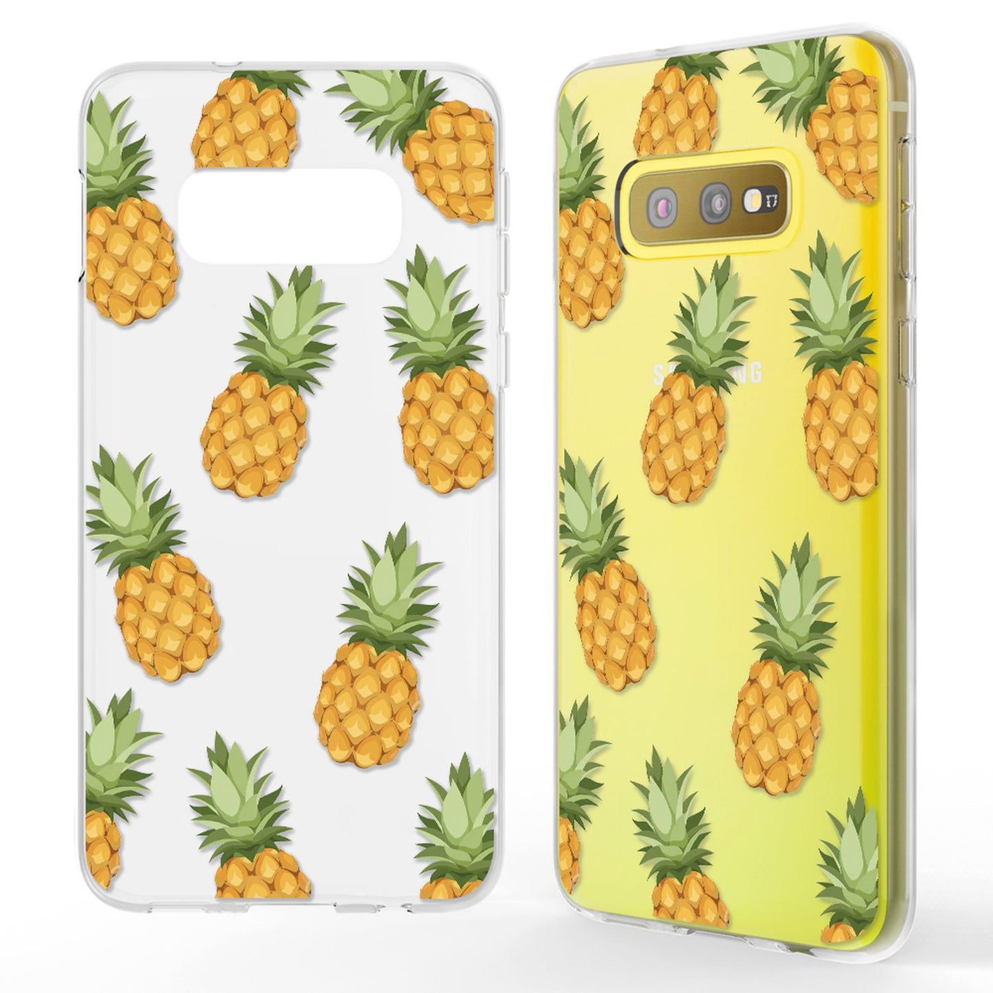 NALIA Galaxy S10e Ultra Slim Motiv Case Cover Kristall Transparent - Dünn Silikon