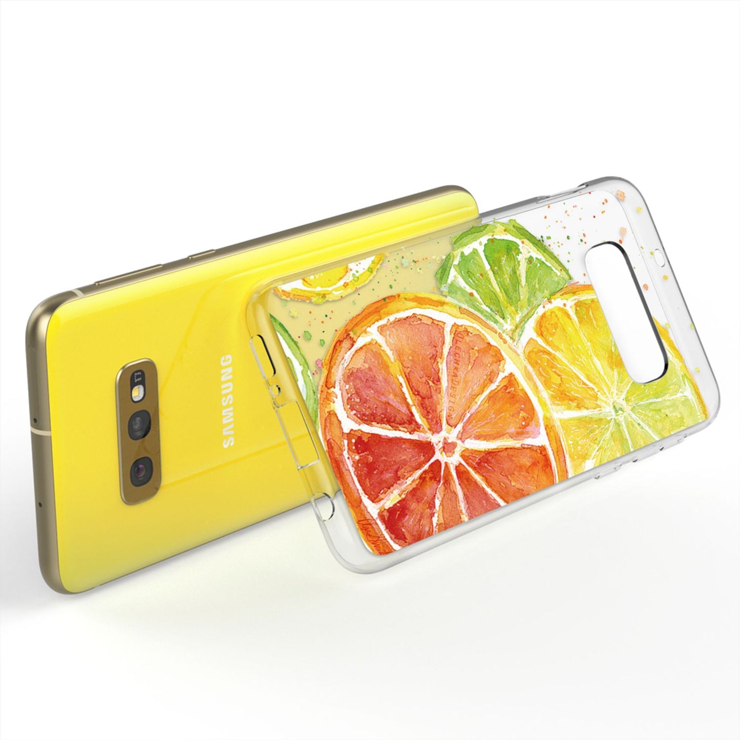 NALIA Galaxy S10e Ultra Slim Motiv Case Cover Kristall Transparent - Dünn Silikon