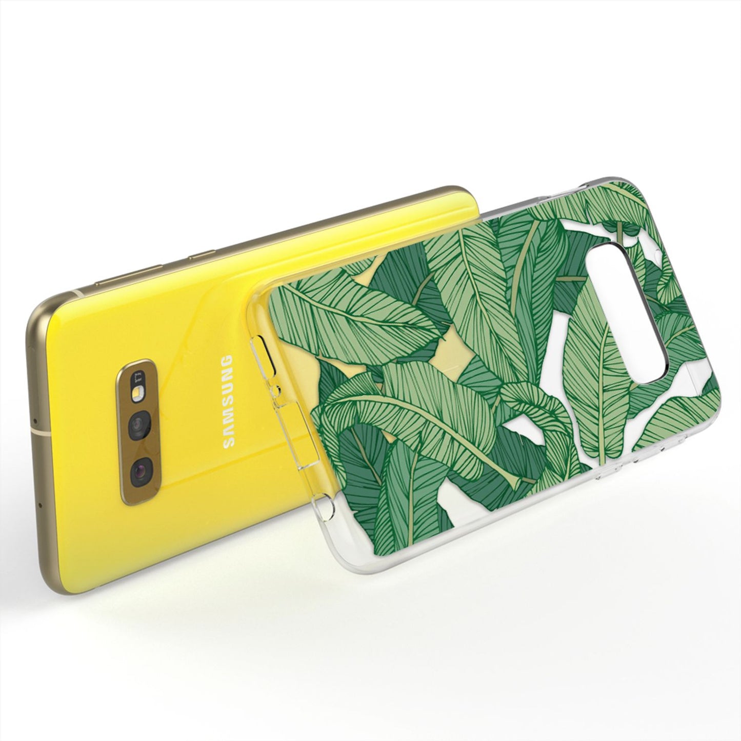 NALIA Galaxy S10e Ultra Slim Motiv Case Cover Kristall Transparent - Dünn Silikon