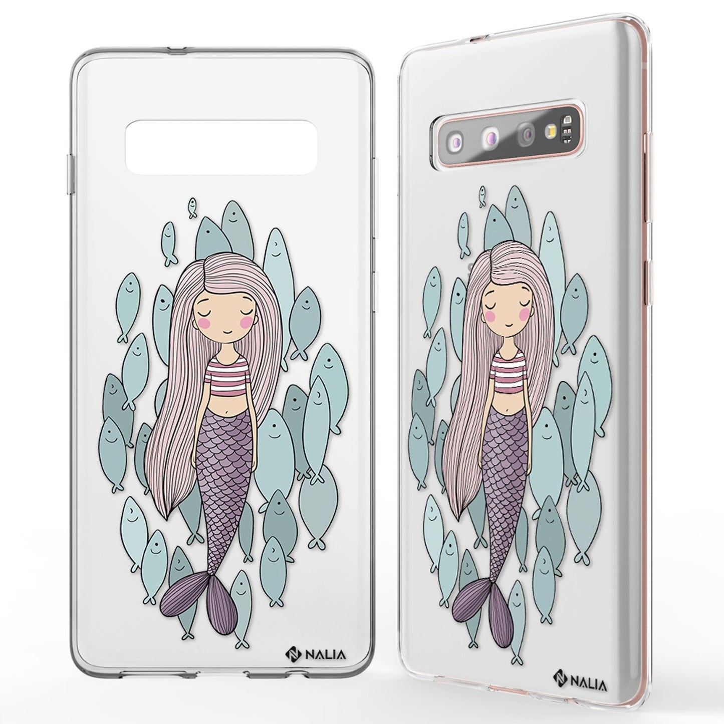 Husă de telefon NALIA pentru Samsung Galaxy S10 Plus, carcasă din silicon cu design