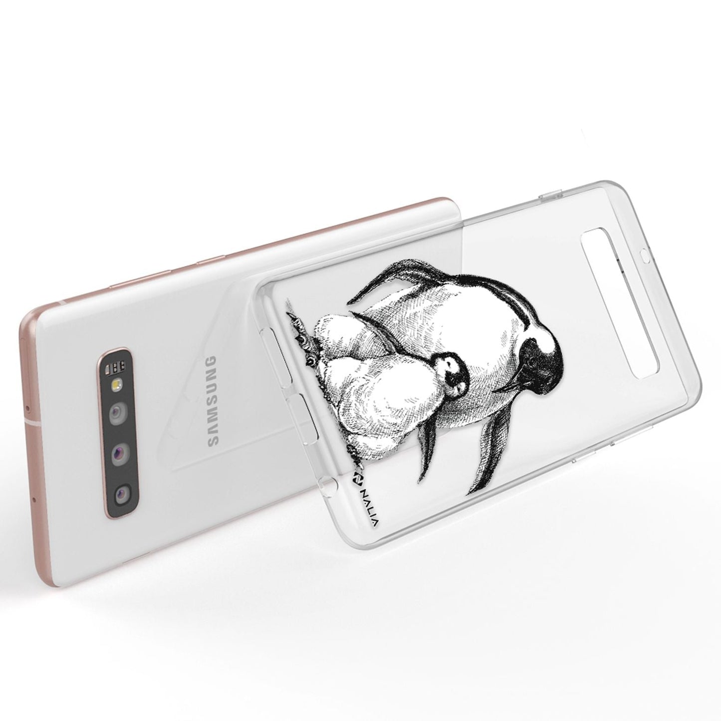 Husă de telefon NALIA pentru Samsung Galaxy S10 Plus, carcasă din silicon cu design