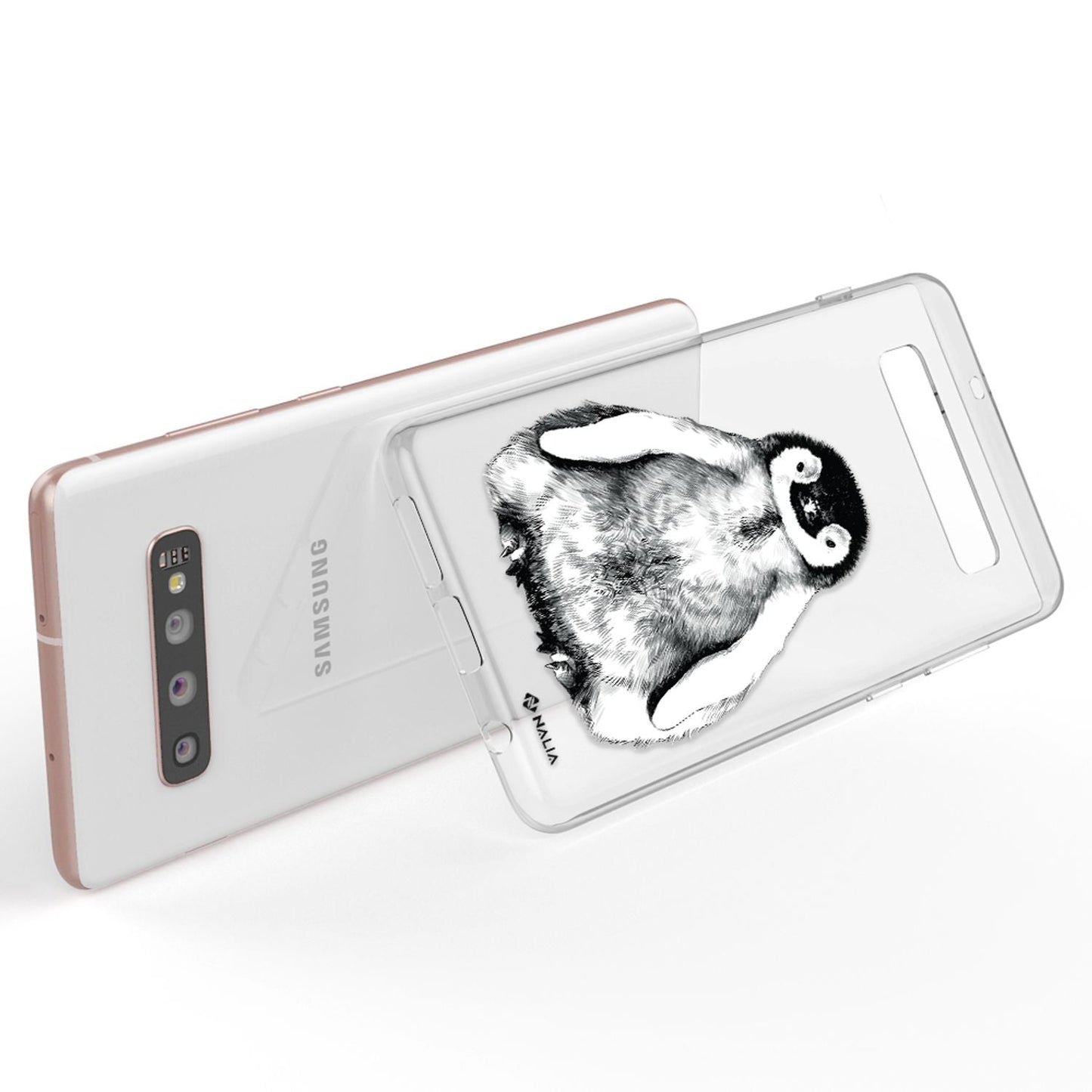 Husă de telefon NALIA pentru Samsung Galaxy S10 Plus, carcasă din silicon cu design