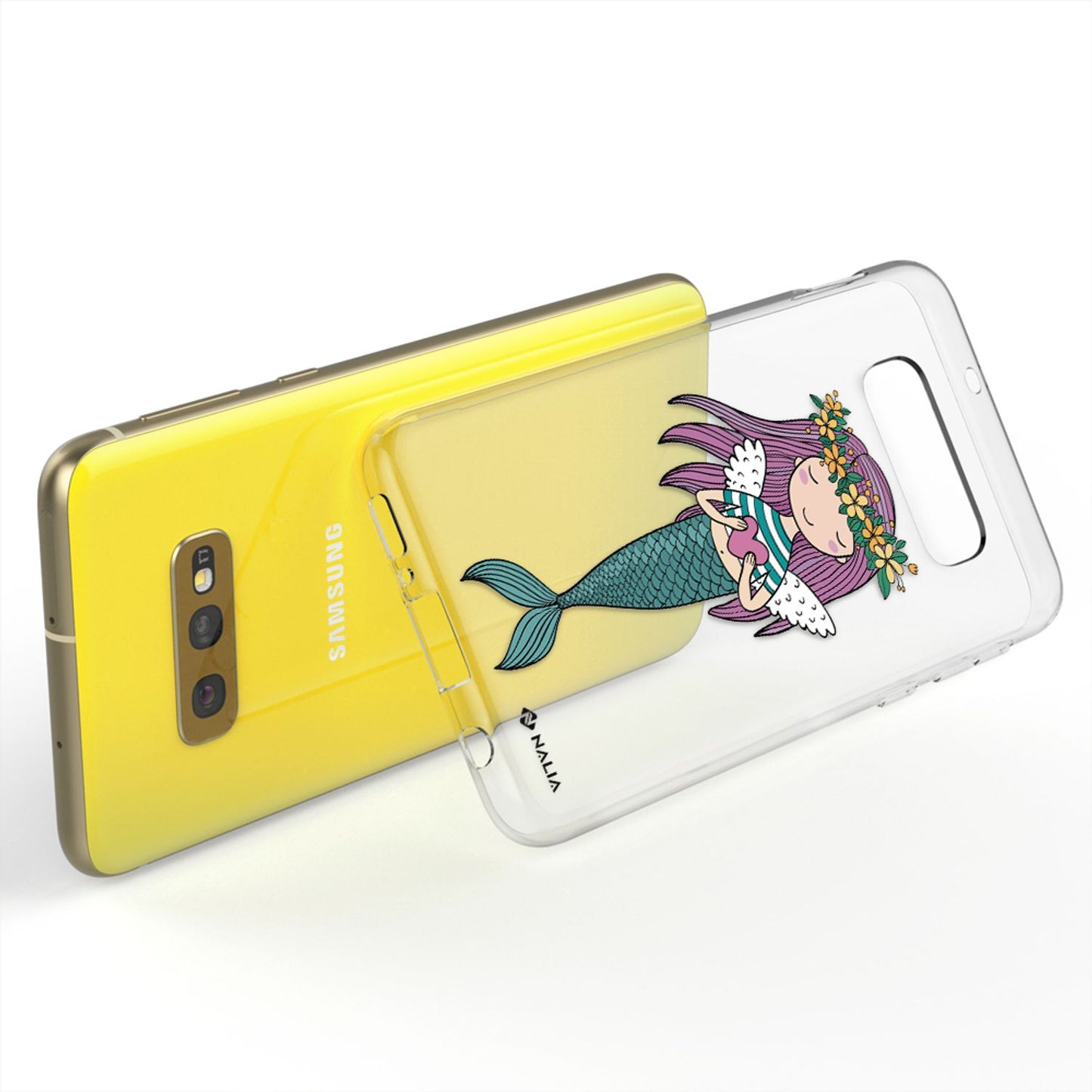 NALIA Galaxy S10e Slim Silikon Motiv Case Cover - Kapazität 0,3 mm, Leistung Stoßfest, Größe Passgenau