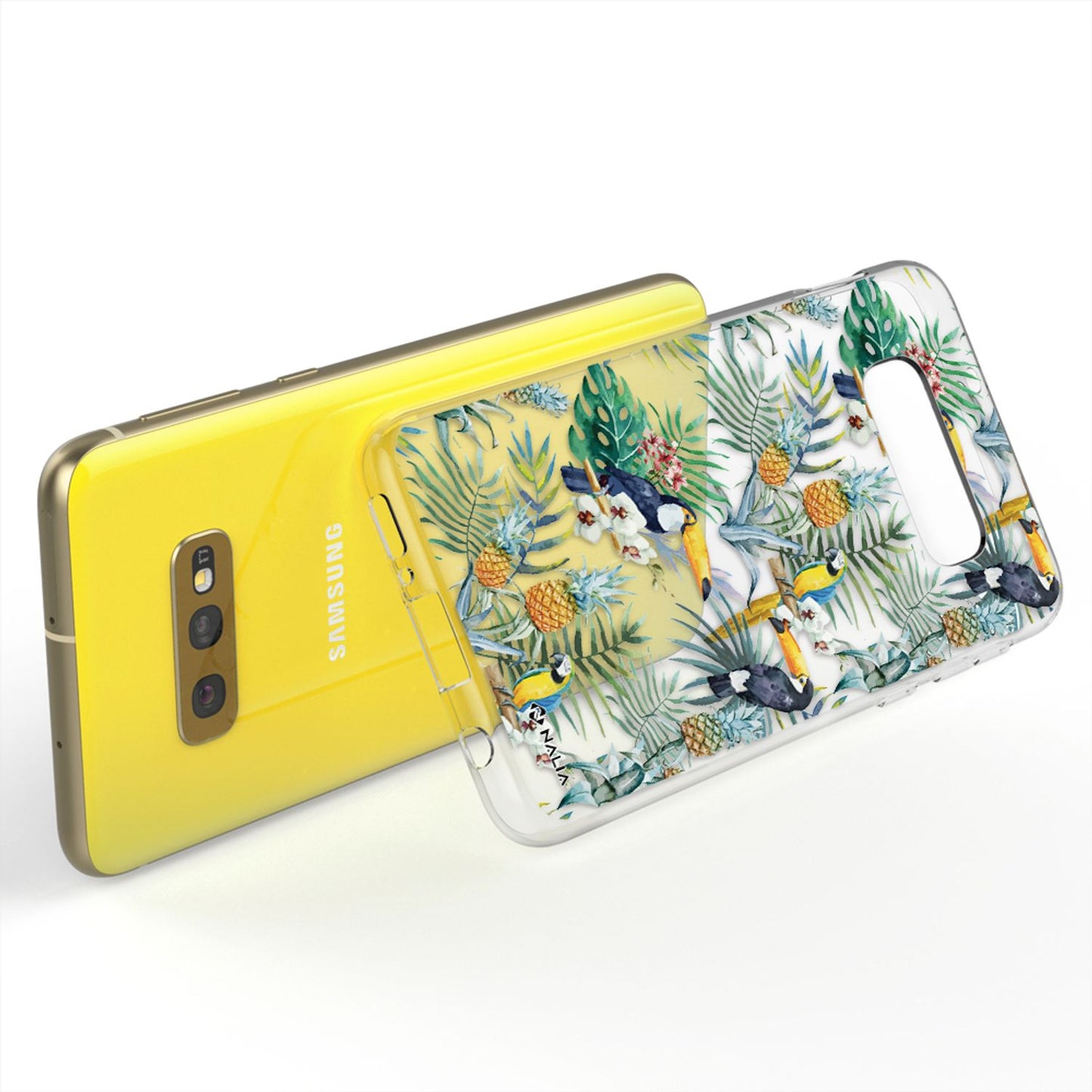 NALIA Galaxy S10e Slim Silikon Motiv Case Cover - Kapazität 0,3 mm, Leistung Stoßfest, Größe Passgenau