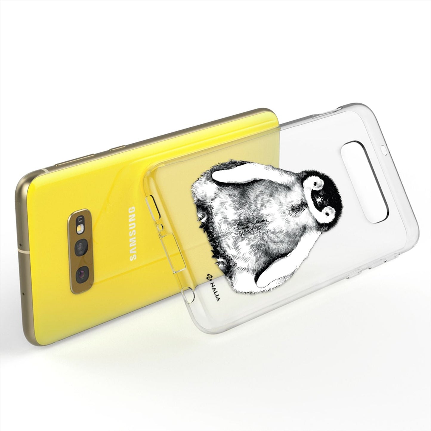 NALIA Galaxy S10e Slim Silikon Motiv Case Cover - Kapazität 0,3 mm, Leistung Stoßfest, Größe Passgenau