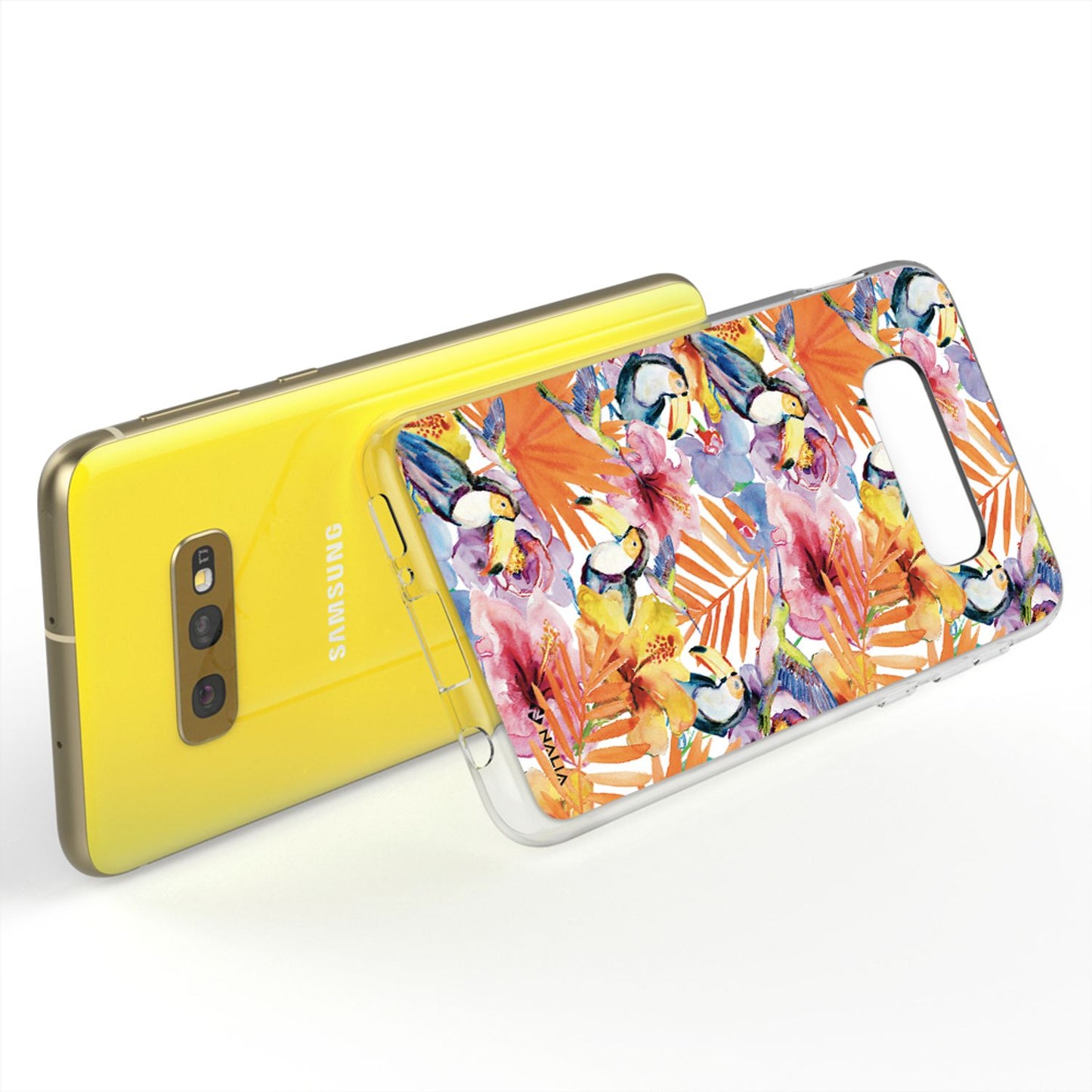 NALIA Galaxy S10e Slim Silikon Motiv Case Cover - Kapazität 0,3 mm, Leistung Stoßfest, Größe Passgenau