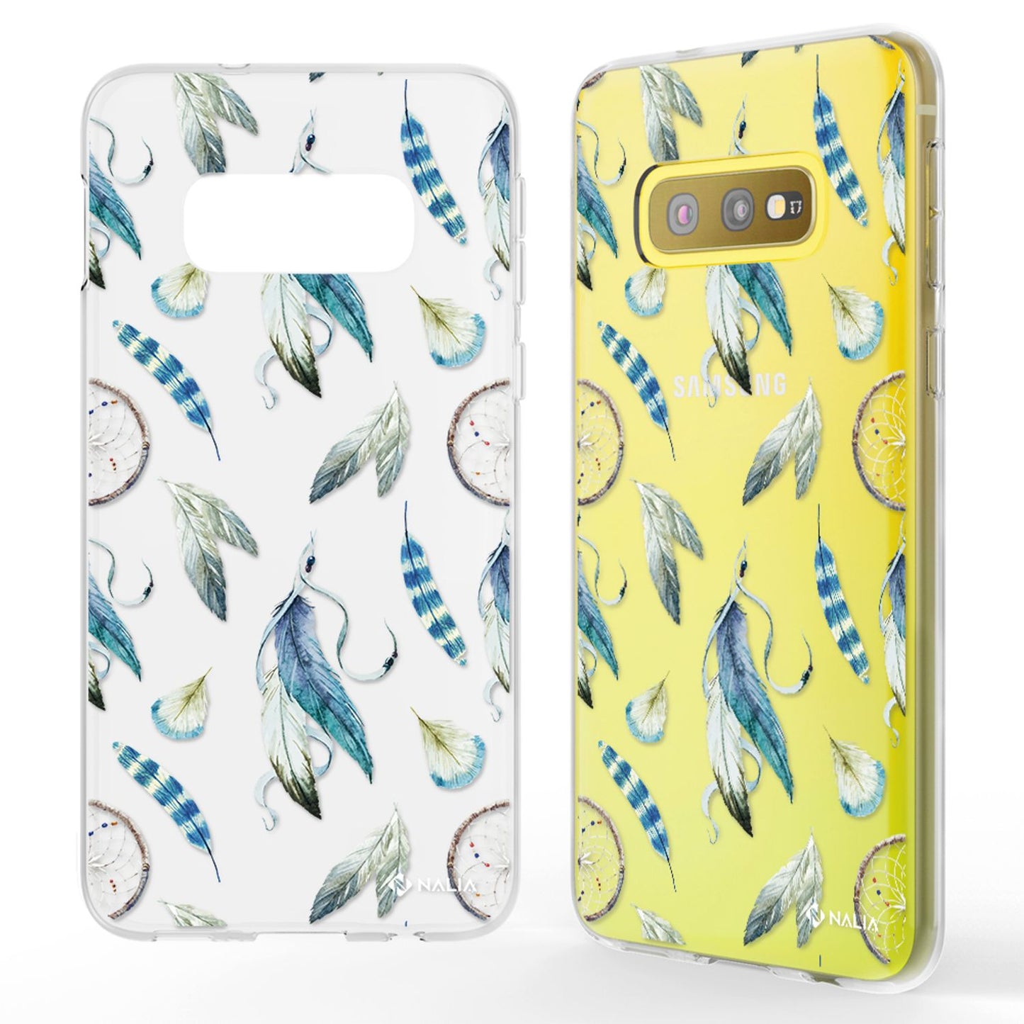 NALIA Galaxy S10e Slim Silikon Motiv Case Cover - Kapazität 0,3 mm, Leistung Stoßfest, Größe Passgenau