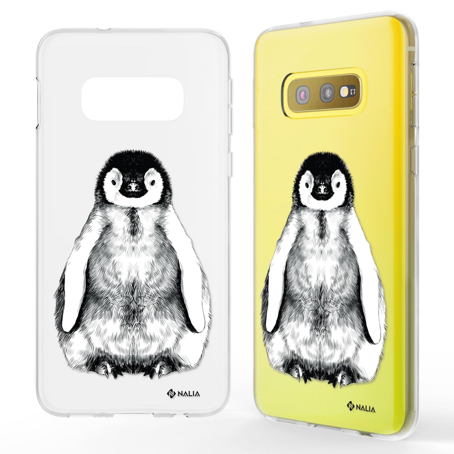 NALIA Galaxy S10e Slim Silikon Motiv Case Cover - Kapazität 0,3 mm, Leistung Stoßfest, Größe Passgenau